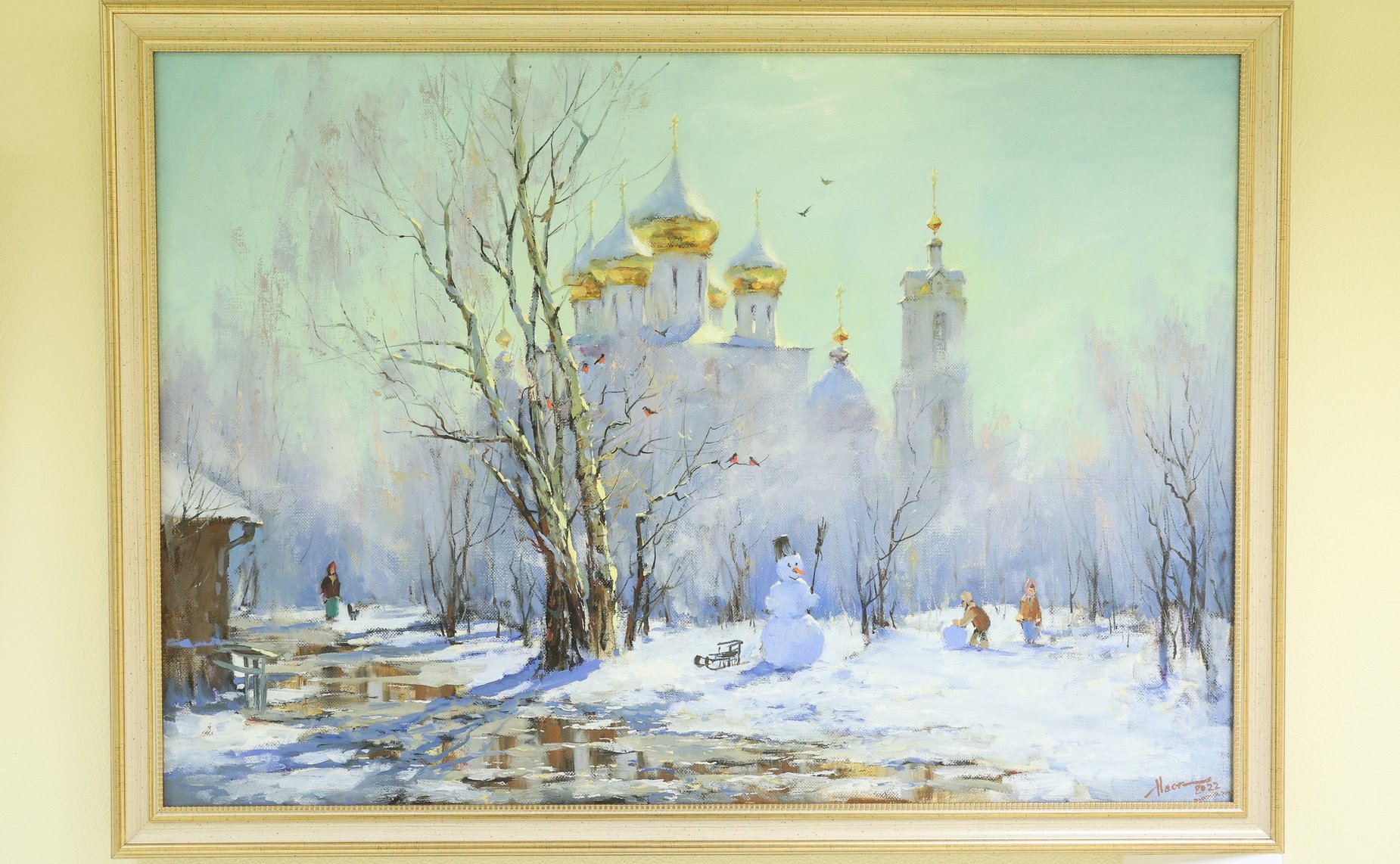 В Совете Федерации открылась выставка Союза художников Подмосковья