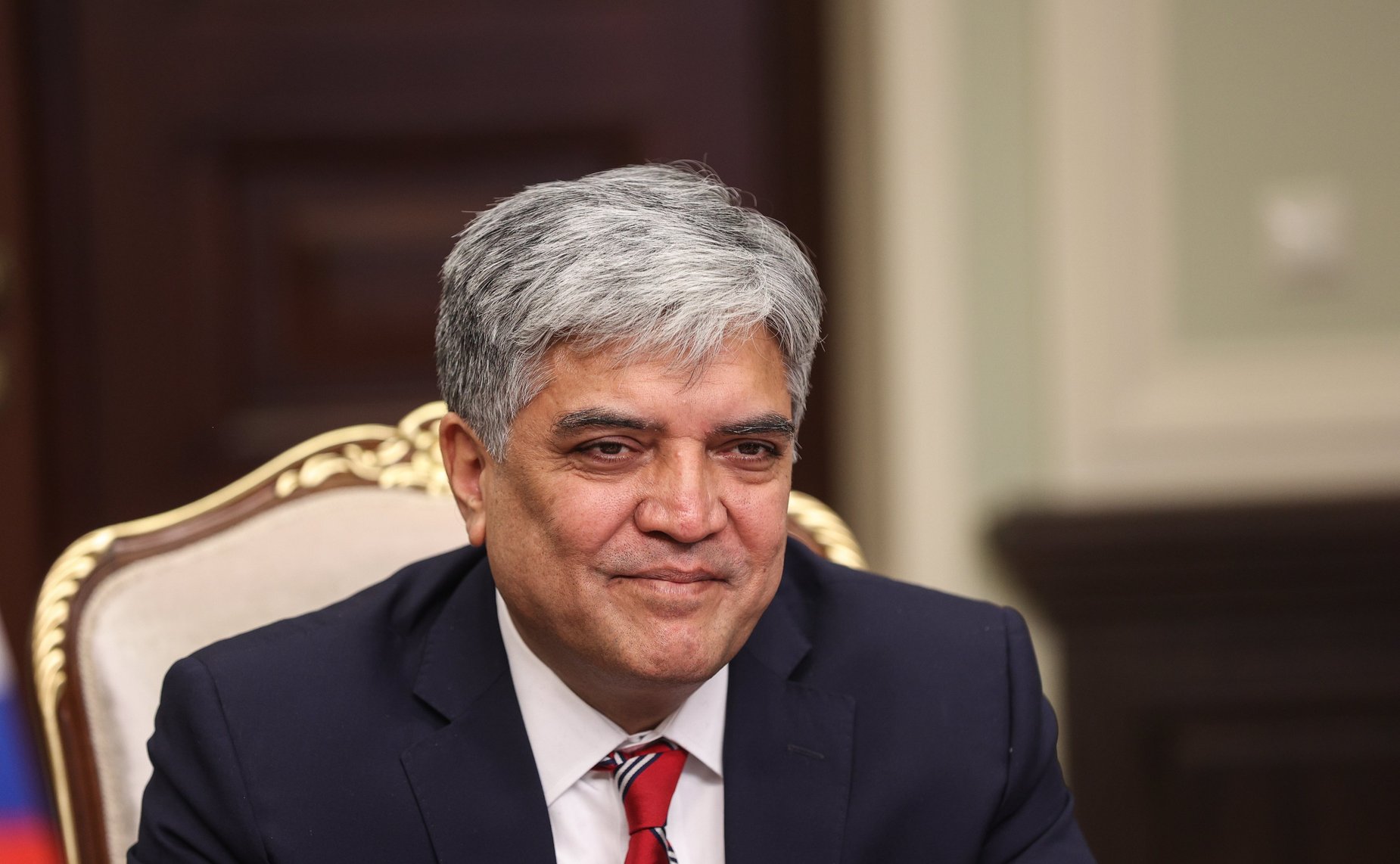 Встреча первого заместителя председателя Комитета СФ по международным делам Андрея Денисова с Чрезвычайным и Полномочным Послом Исламской Республики Пакистан в РФ