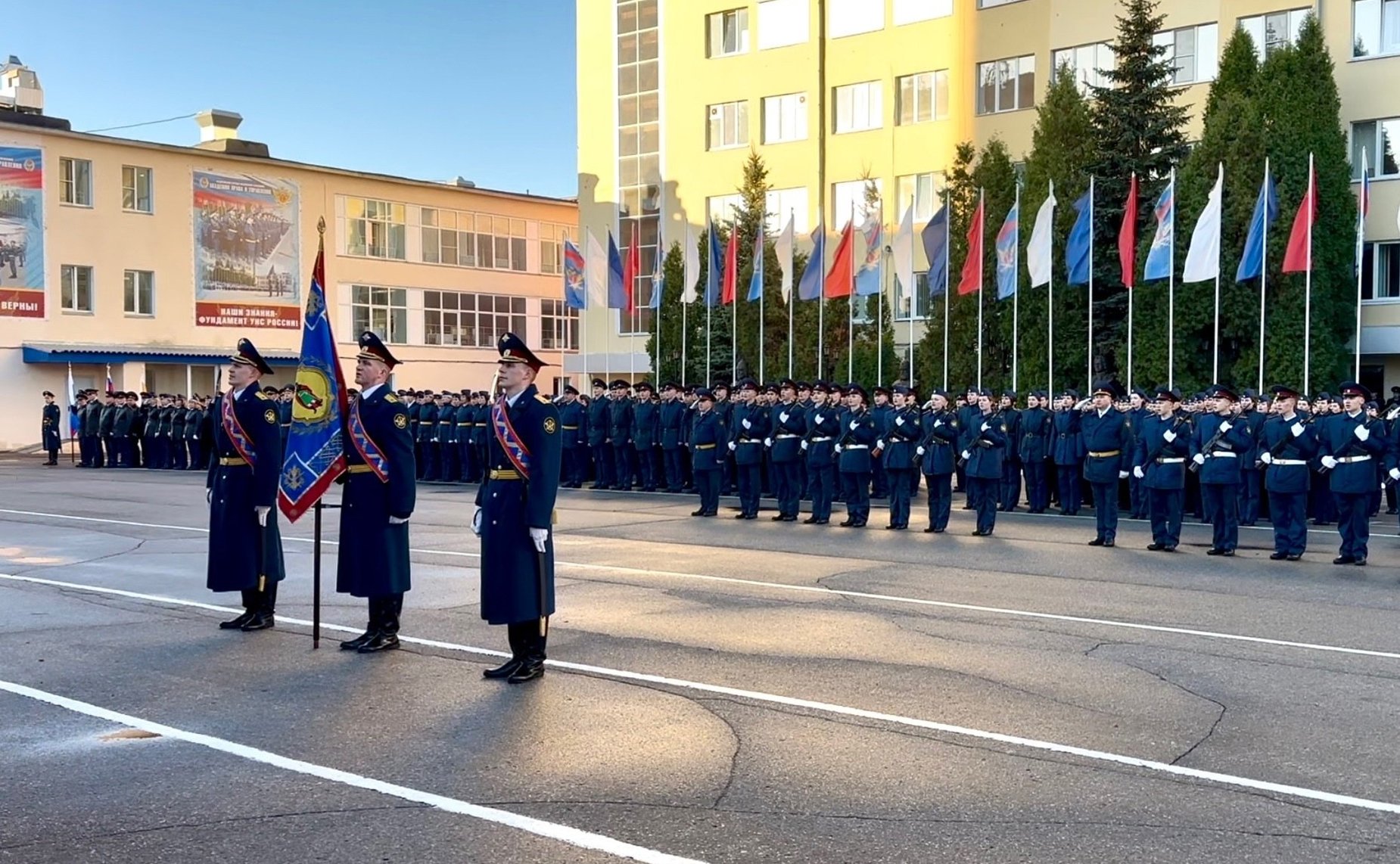 Игорь Мурог принял участие в церемонии, посвященной 90-й годовщине со дня образования Академии ФСИН России