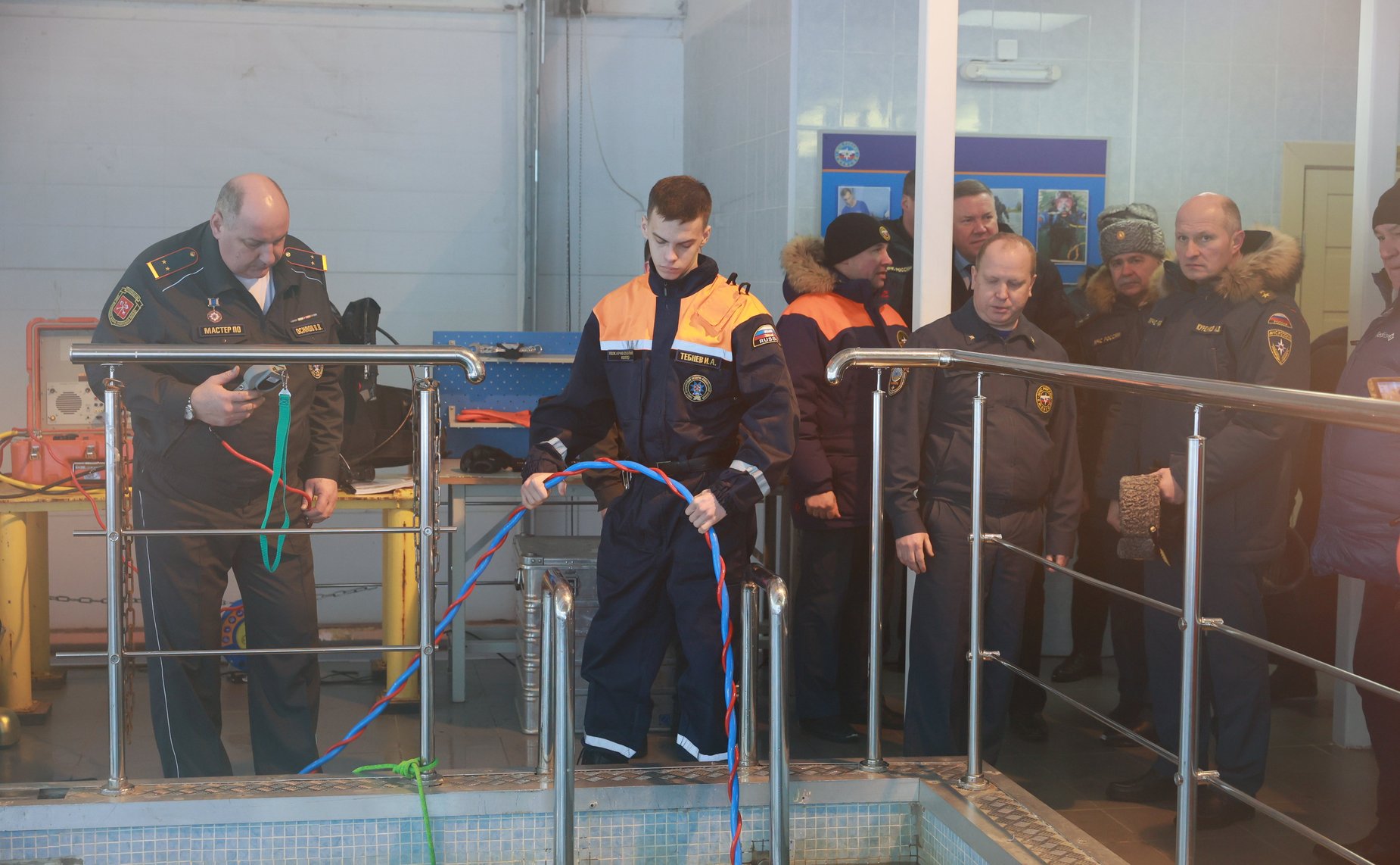 Юрий Воробьев открыл в Вытегре фестиваль водолазных профессий «Русский лед – 2023»