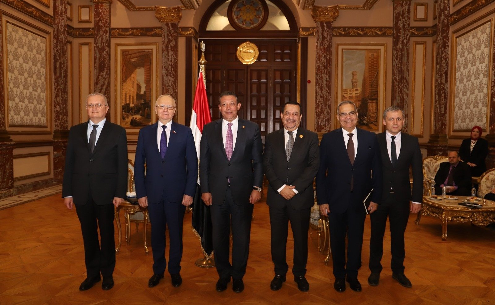 Фарит Мухаметшин в Сенате АРЕ провел консультации с египетскими партнерами