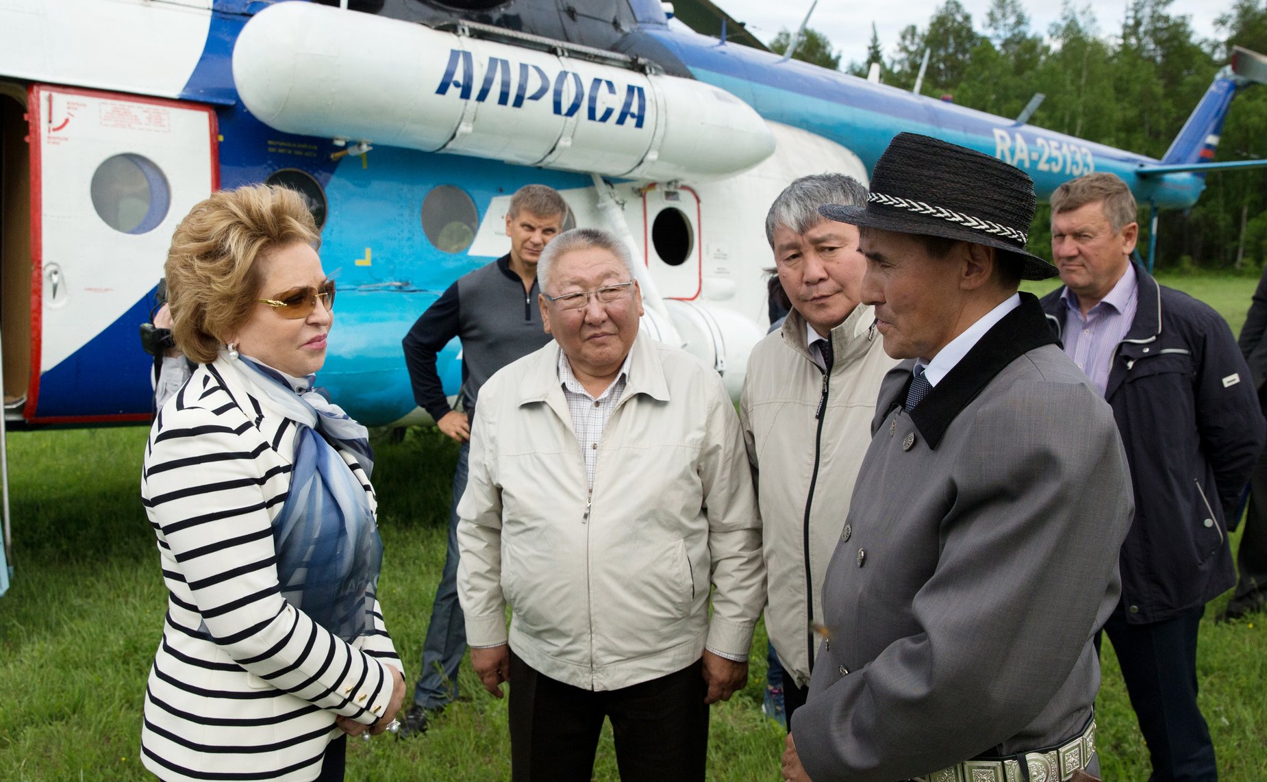 Визит делегации СФ в Якутию