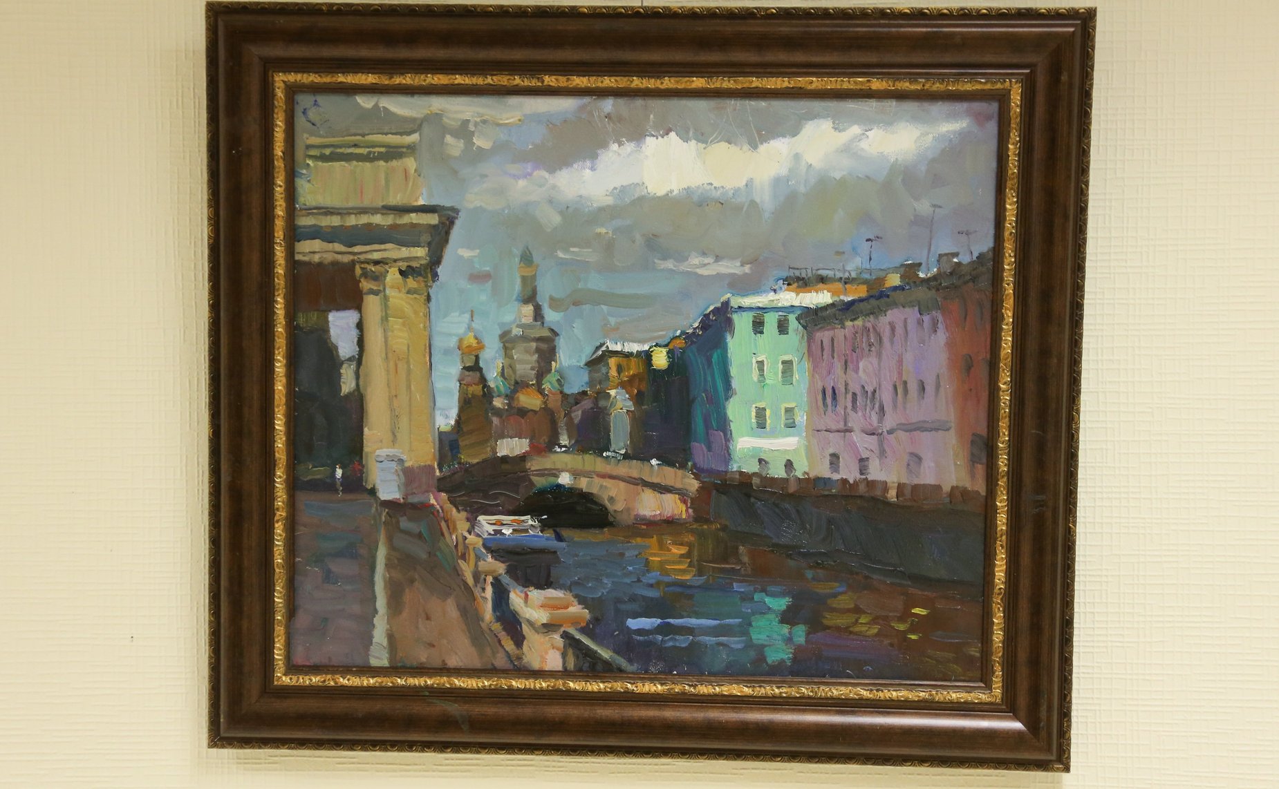 Открытие в Совете Федерации выставки художника В. Пугачева «Радостное небо»