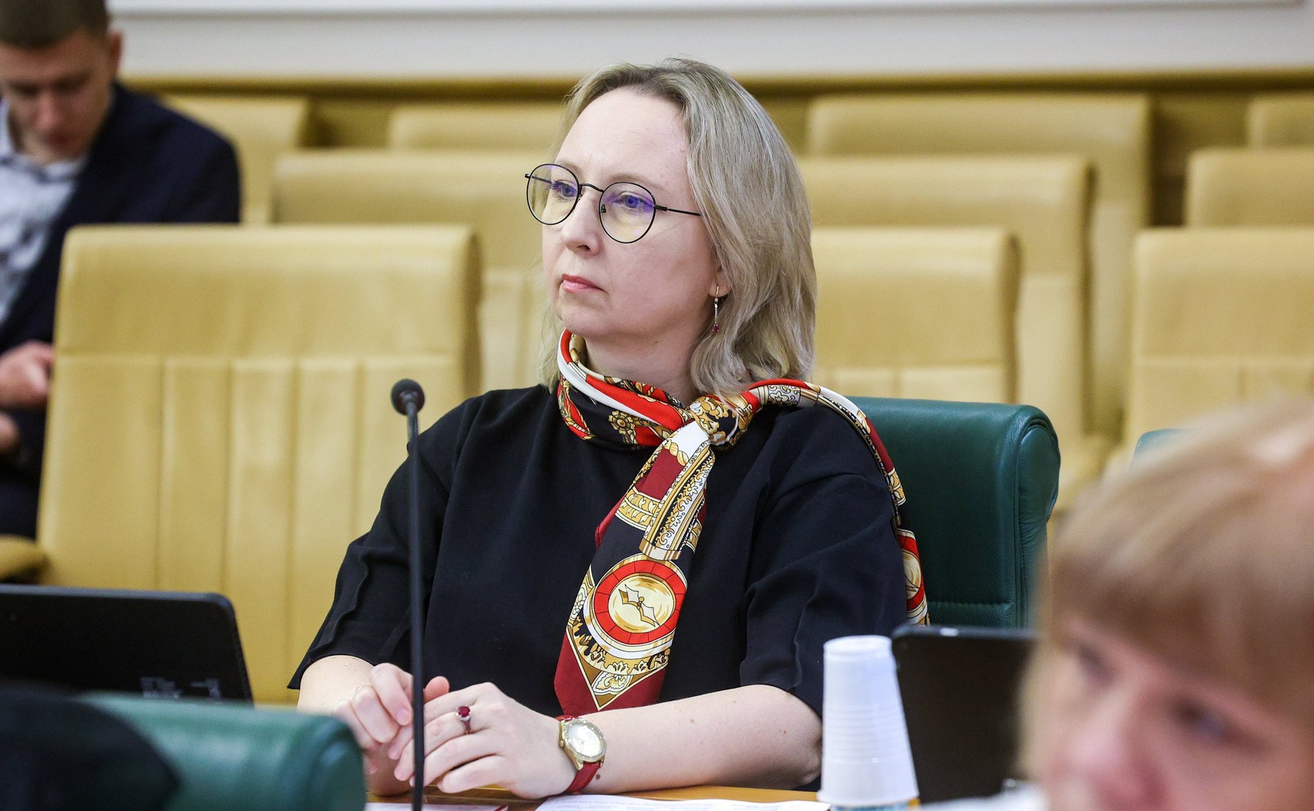 Встреча председателя Комитета СФ по науке, образованию и культуре Лилии Гумеровой с участниками окружных семейно-демографических конференций