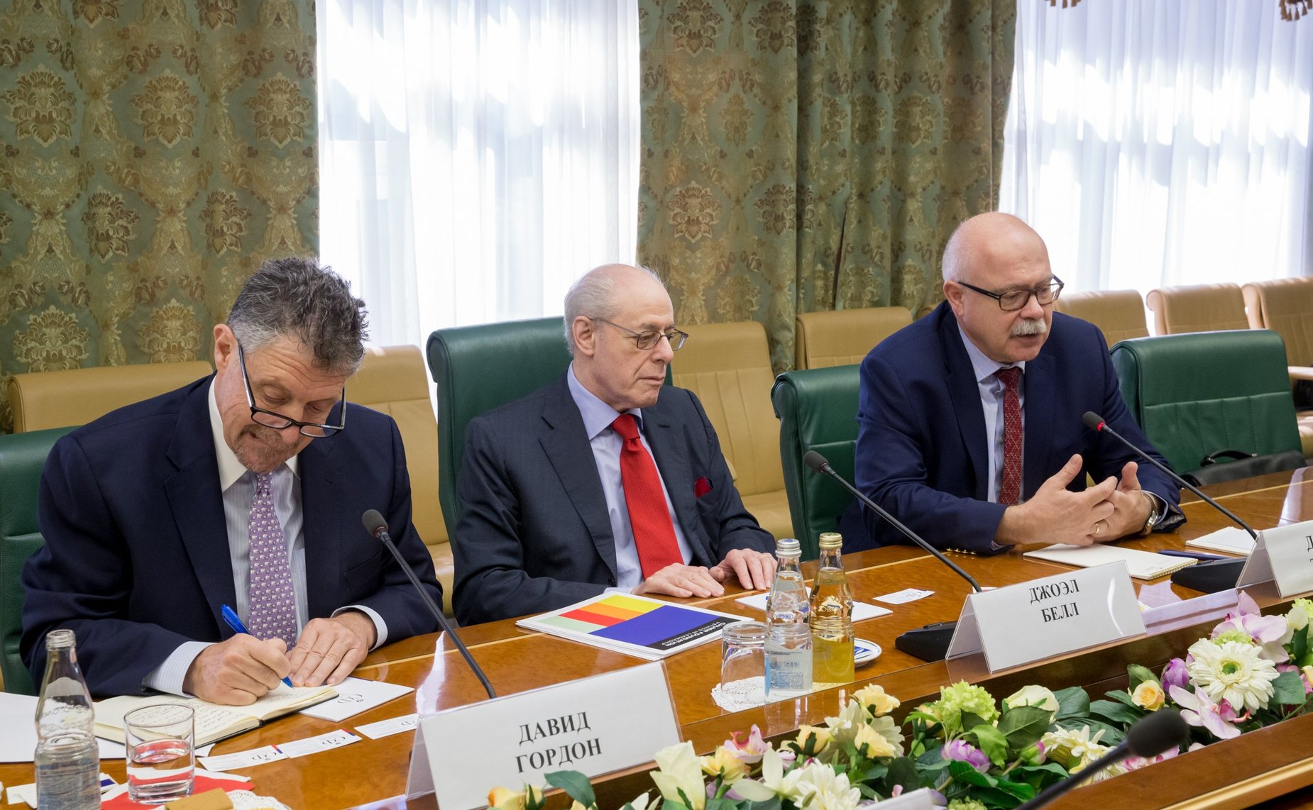 Встреча К. Косачева с представителями Фонда Карнеги, участниками проекта «Взаимодействие России, Китая, США и меняющийся мировой порядок»