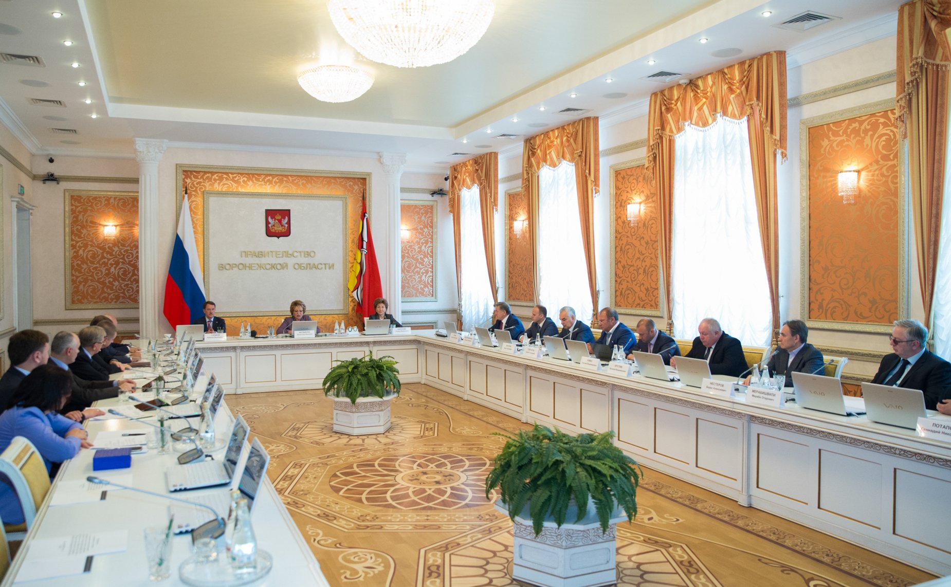 Рабочая поездка В. Матвиенко в Воронежскую область