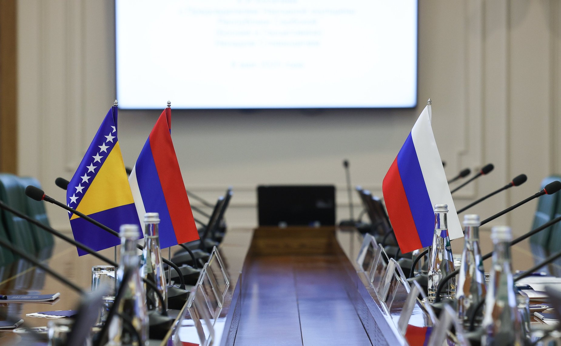 Константин Косачев встретился с Председателем Народной скупщины Республики Сербской (Босния и Герцеговина) Ненадом Стевандичем