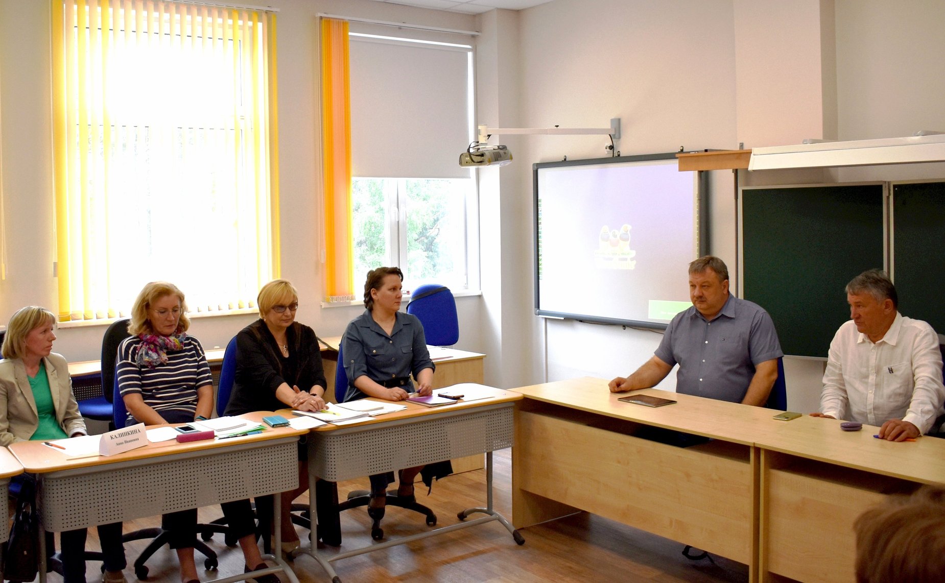 Совещание в Центре образования, оздоровления детей и развития туризма в Вытегорском районе Вологодской области