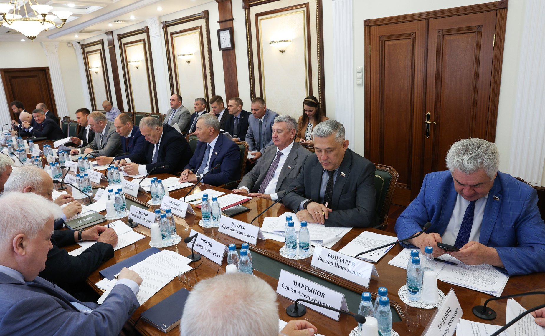 Заседание Комитета Совета Федерации по обороне и безопасности