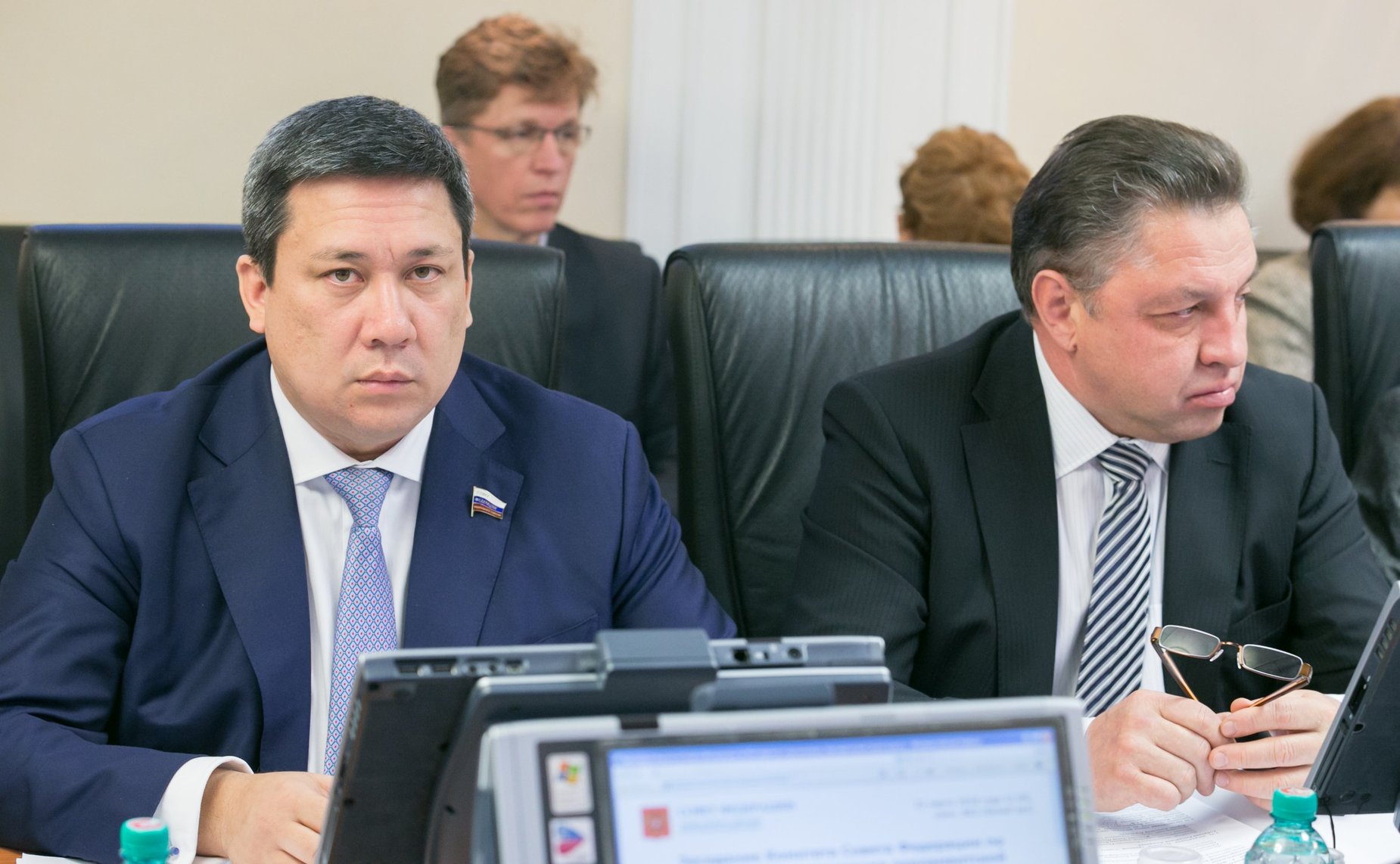 В. Полетаев Заседание Комитета Совета Федерации по Регламенту и организации парламентской деятельности