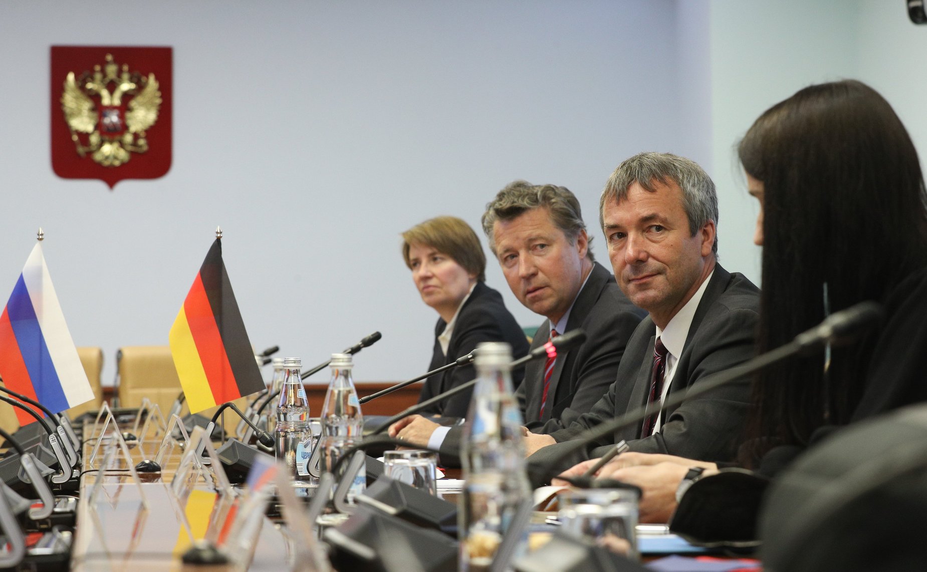 Встреча заместителя Председателя СФ Константина Косачева с депутатом Бундестага Федеративной Республики Германия, Координатором межобщественного сотрудничества с Россией, Центральной Азией и странами Восточного партнерства ФРГ