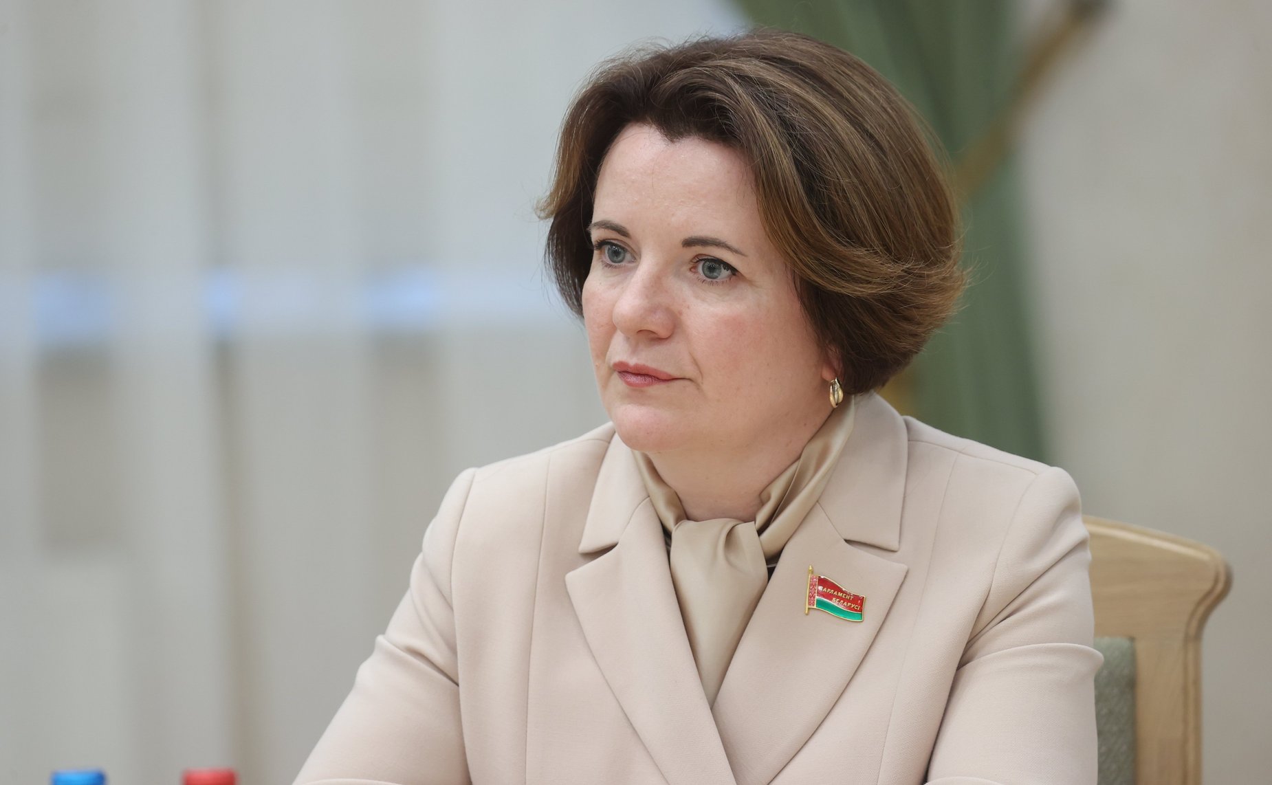 Встреча заместителя Председателя Совета Федерации Инны Святенко с Председателем Совета Республики Национального собрания Беларуси Натальей Кочановой