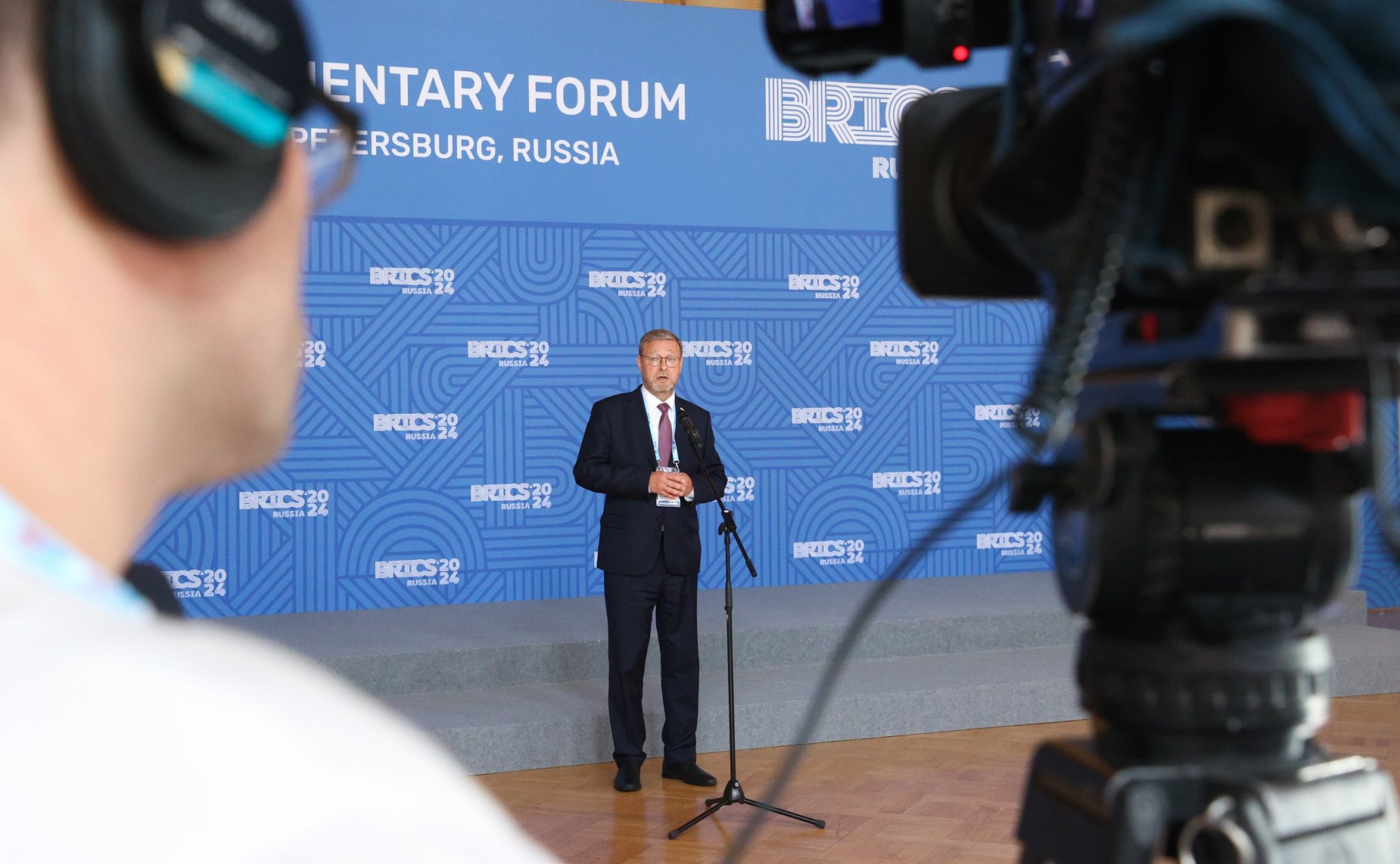 Константин Косачев. Х Парламентский форум БРИКС