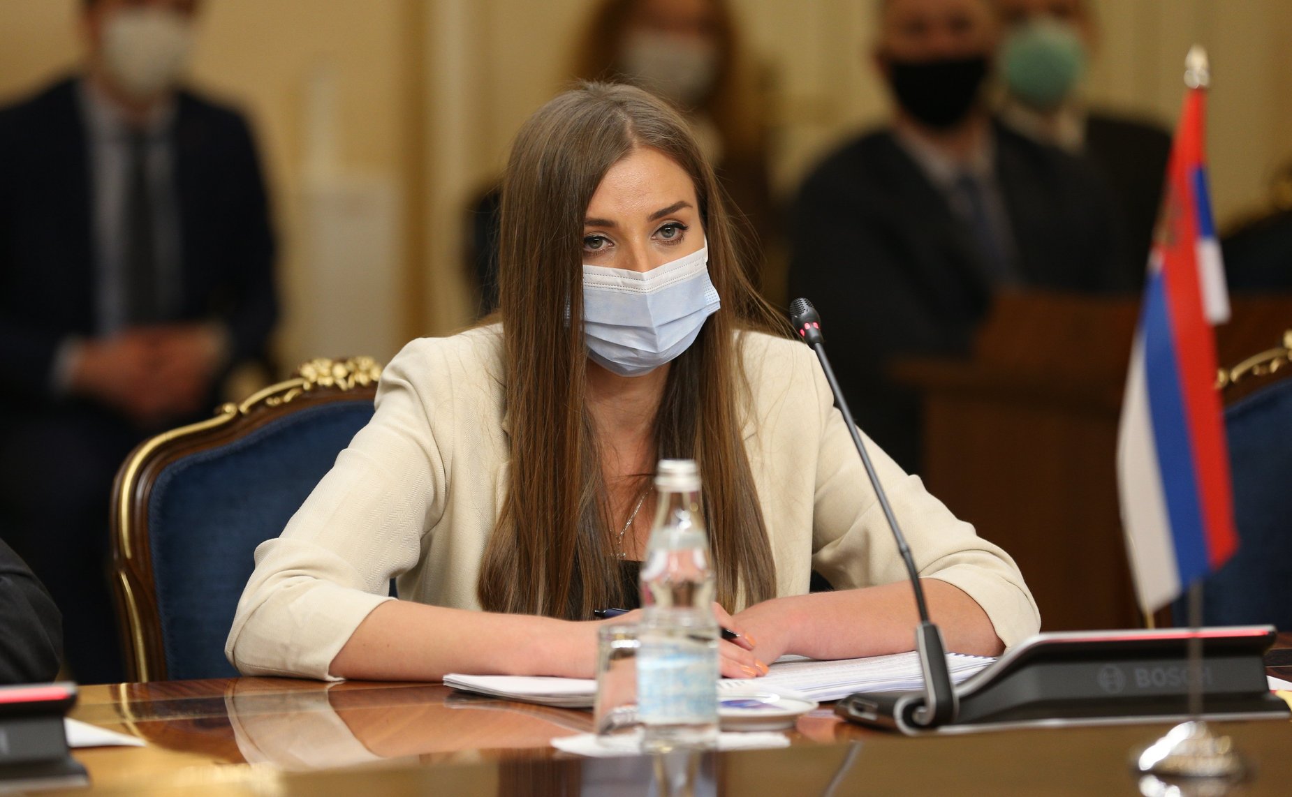 Встреча Председателя Совета Федерации Валентины Матвиенко с Председателем Народной скупщины Республики Сербии Ивицей Дачичем