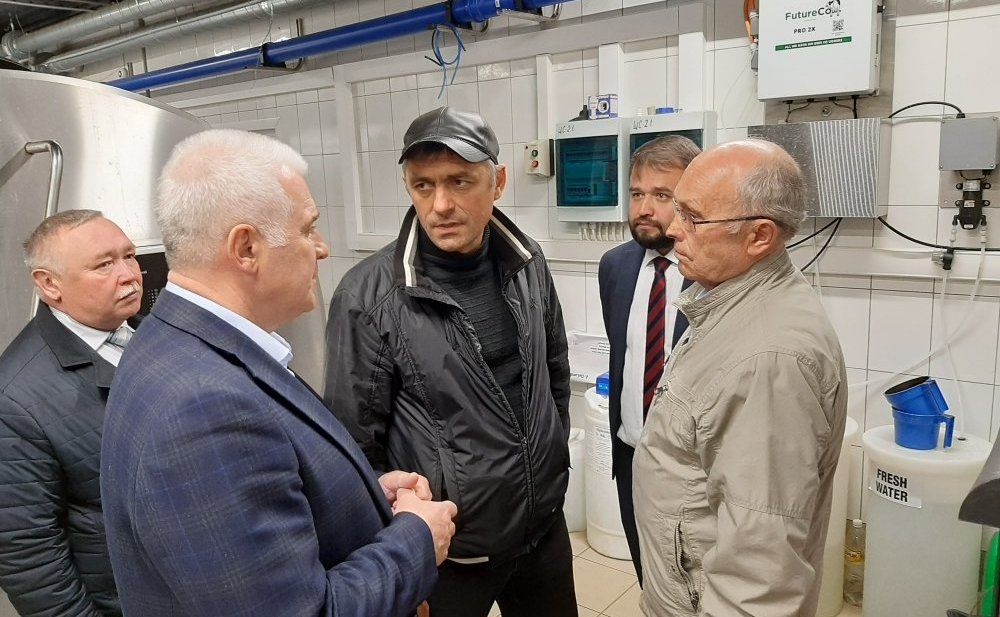 Сергей Мартынов встретился с председателем колхоза «Первое мая» в Марий Эл