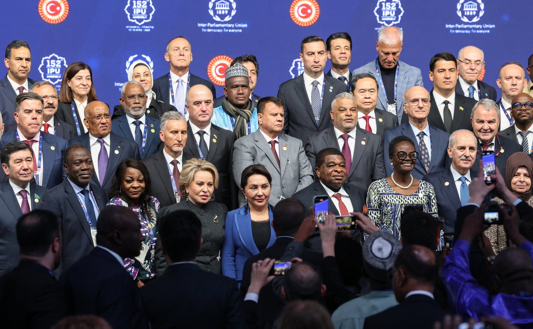 Российская парламентская делегация во главе с Валентиной Матвиенко приняла участие в открытии 152-й Ассамблеи МПС в Стамбуле