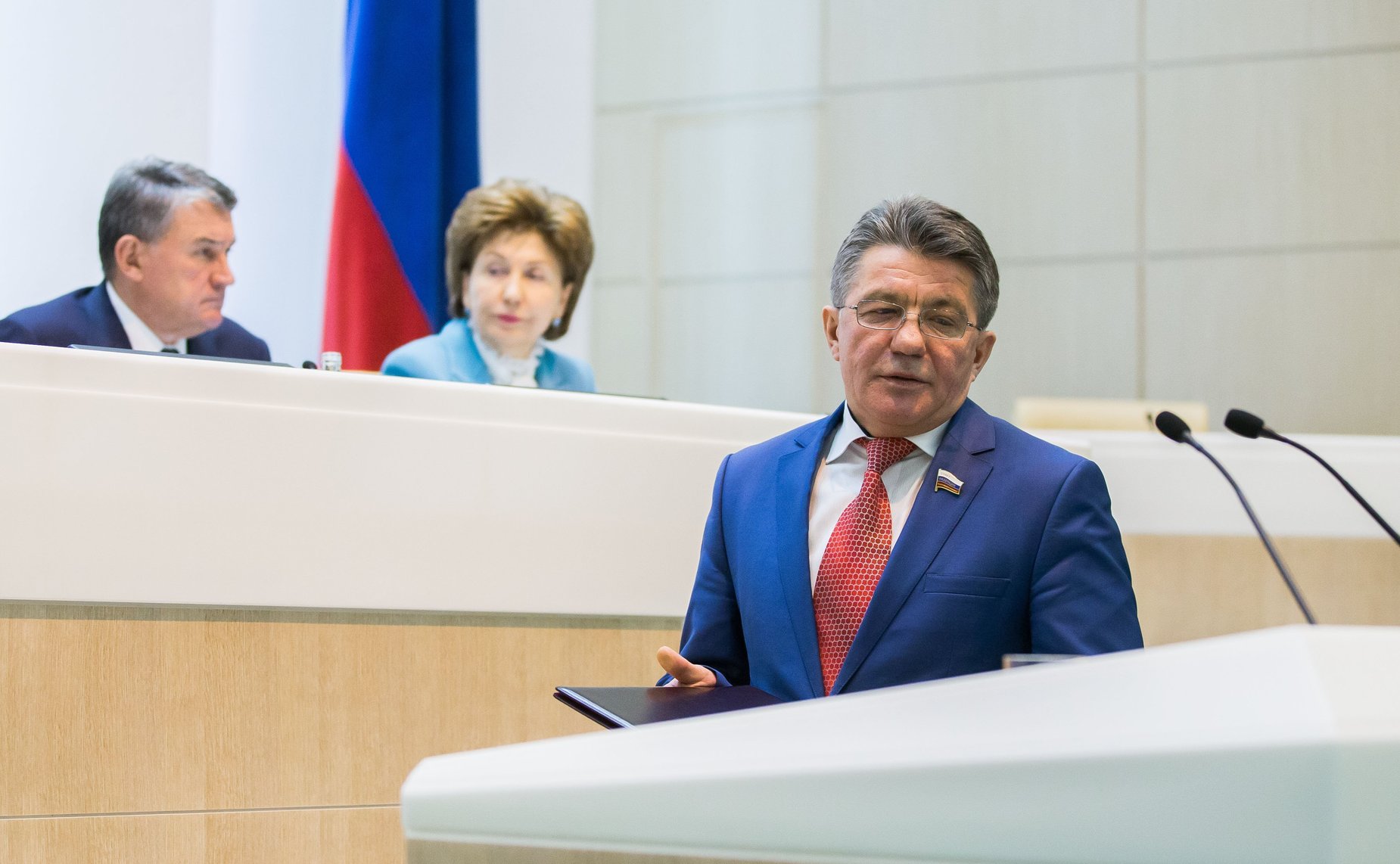 Озеров. 388-е заседание Совета Федерации