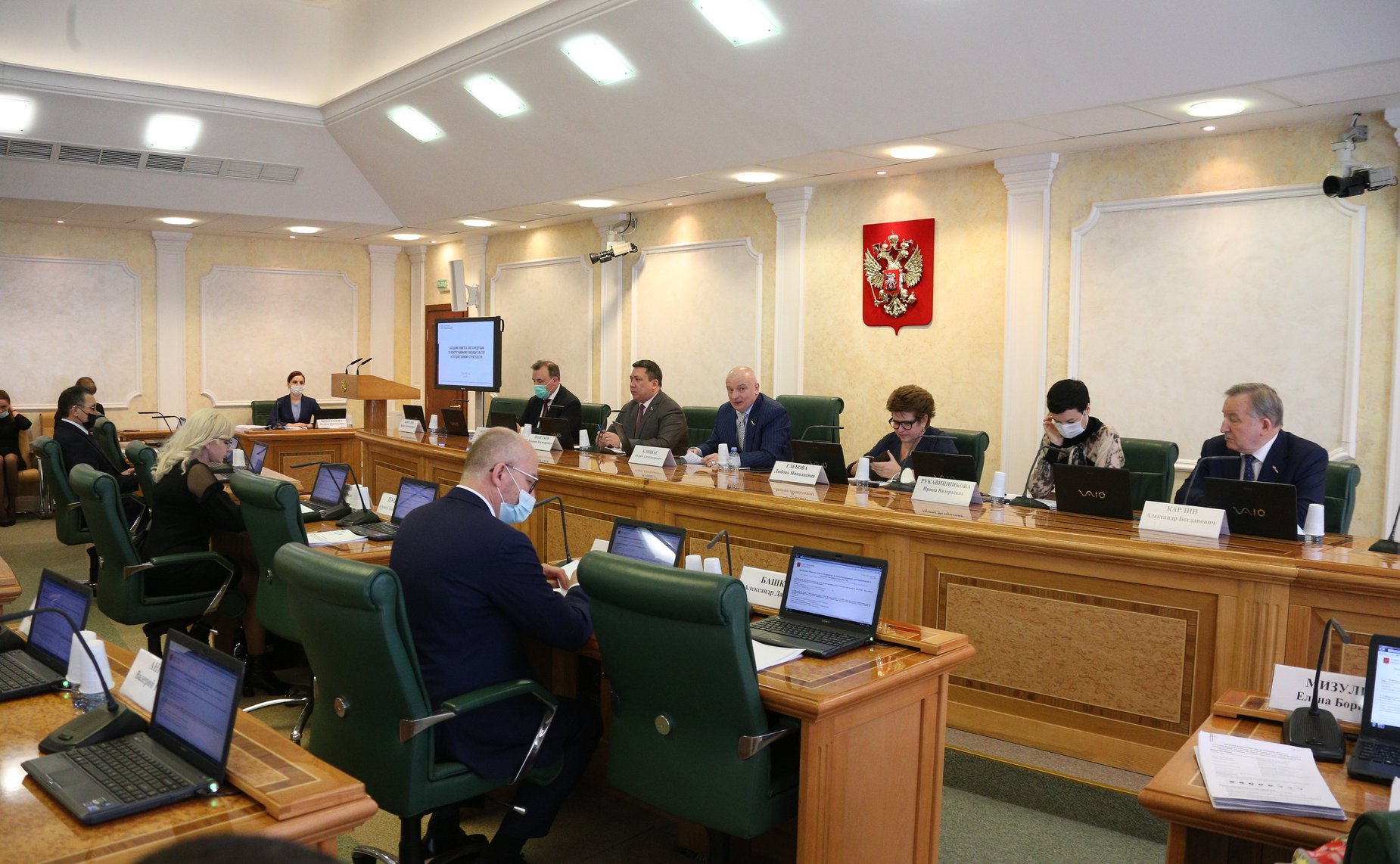 Заседание Комитета СФ по конституционному законодательству и государственному строительству