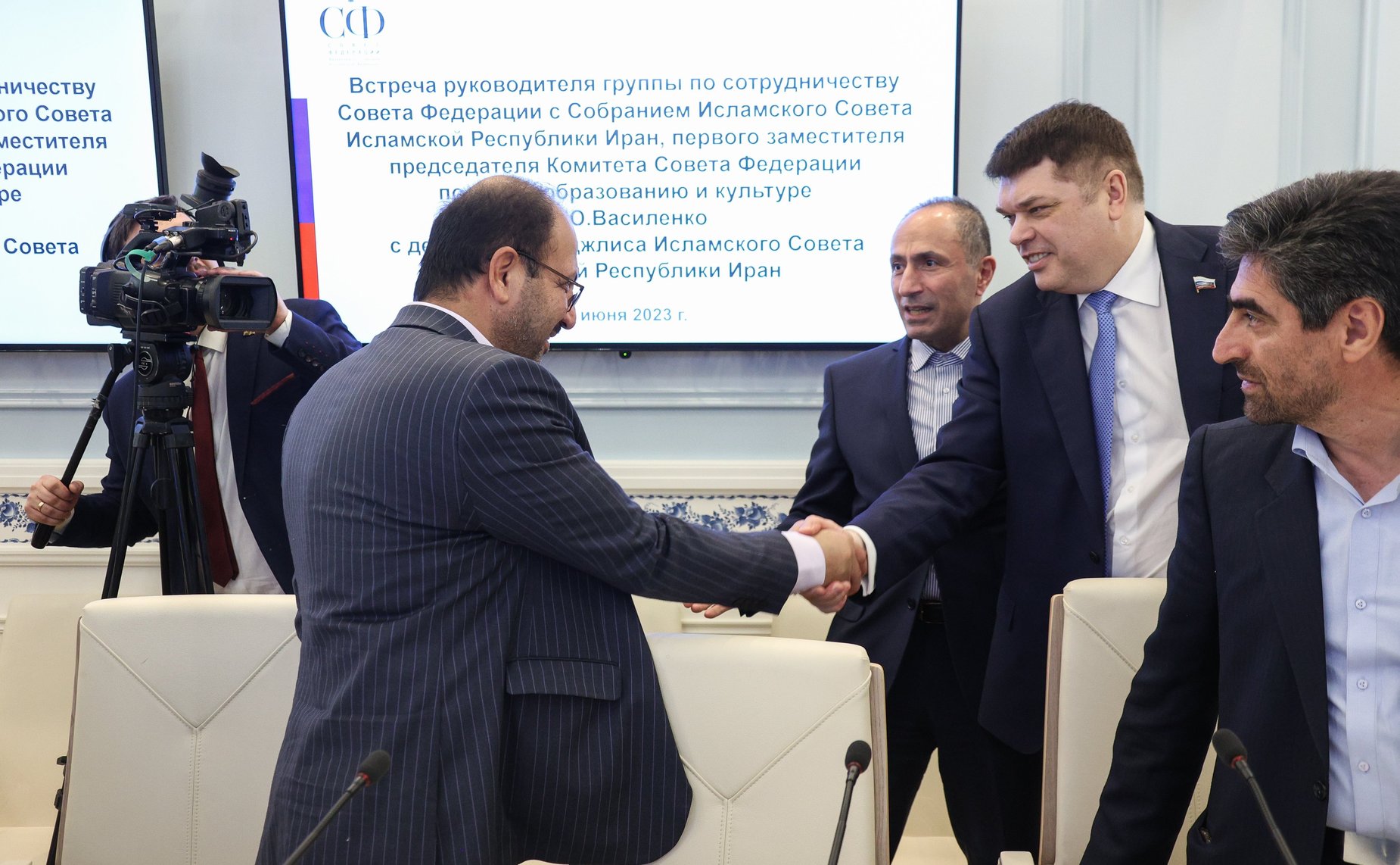 Встреча Дмитрия Василенко с Собранием Исламского Совета Исламской Республики Иран