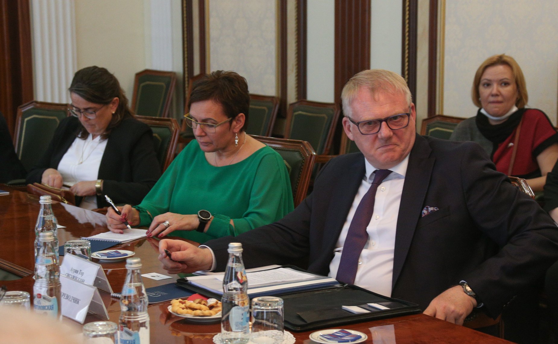 Константин Косачев провел встречу с Председателем Альтинга Республики Исландии