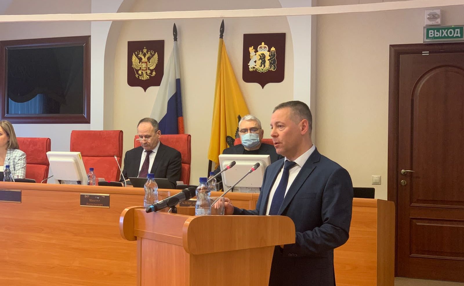 Сергей Березкин принял участие в заседании Ярославской областной Думы