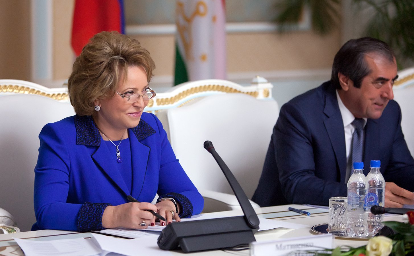 Визит делегации Совета Федерации во главе с Председателем СФ В. Матвиенко  в Таджикистан 13