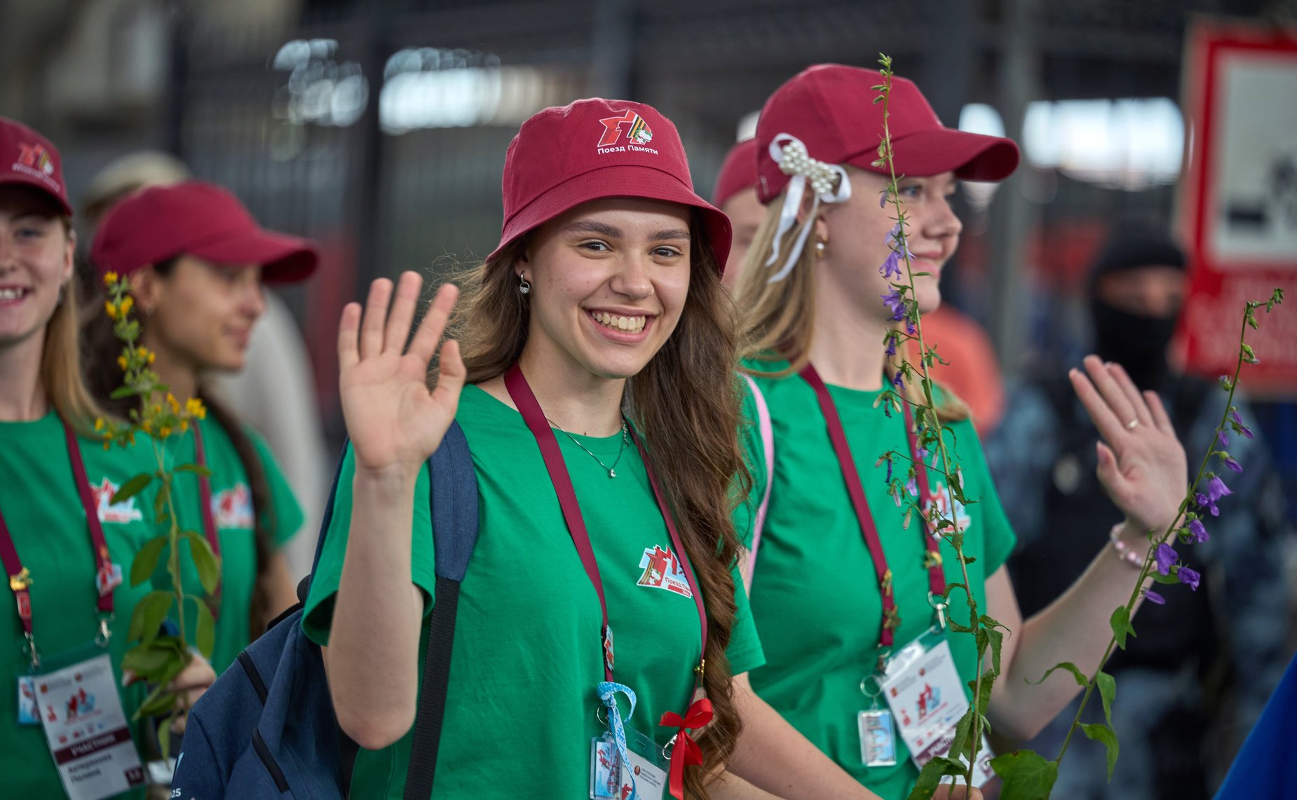 Участники «Поезда Памяти» прибыли в город-герой Москву (фото Фонд «Культурное пространство»)