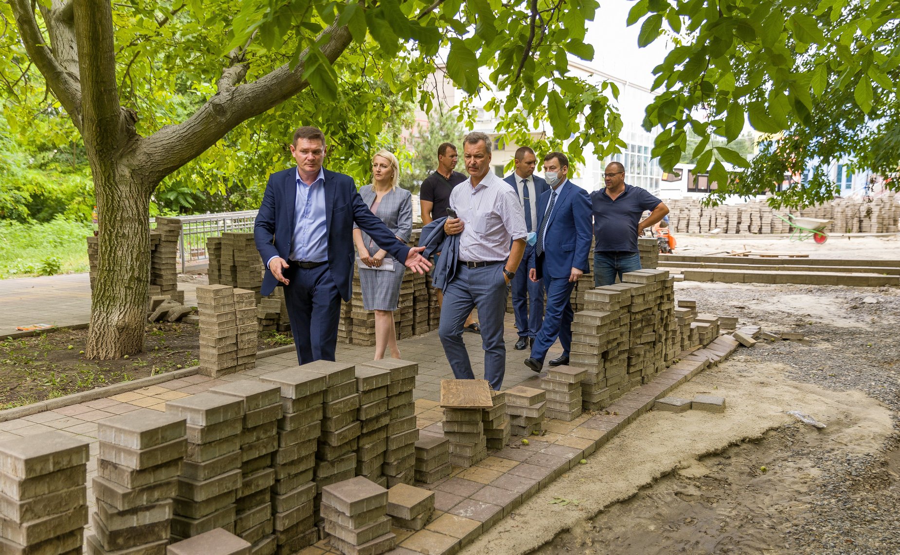 Андрей Яцкин в ходе рабочей поездки в регион посетил город Таганрог