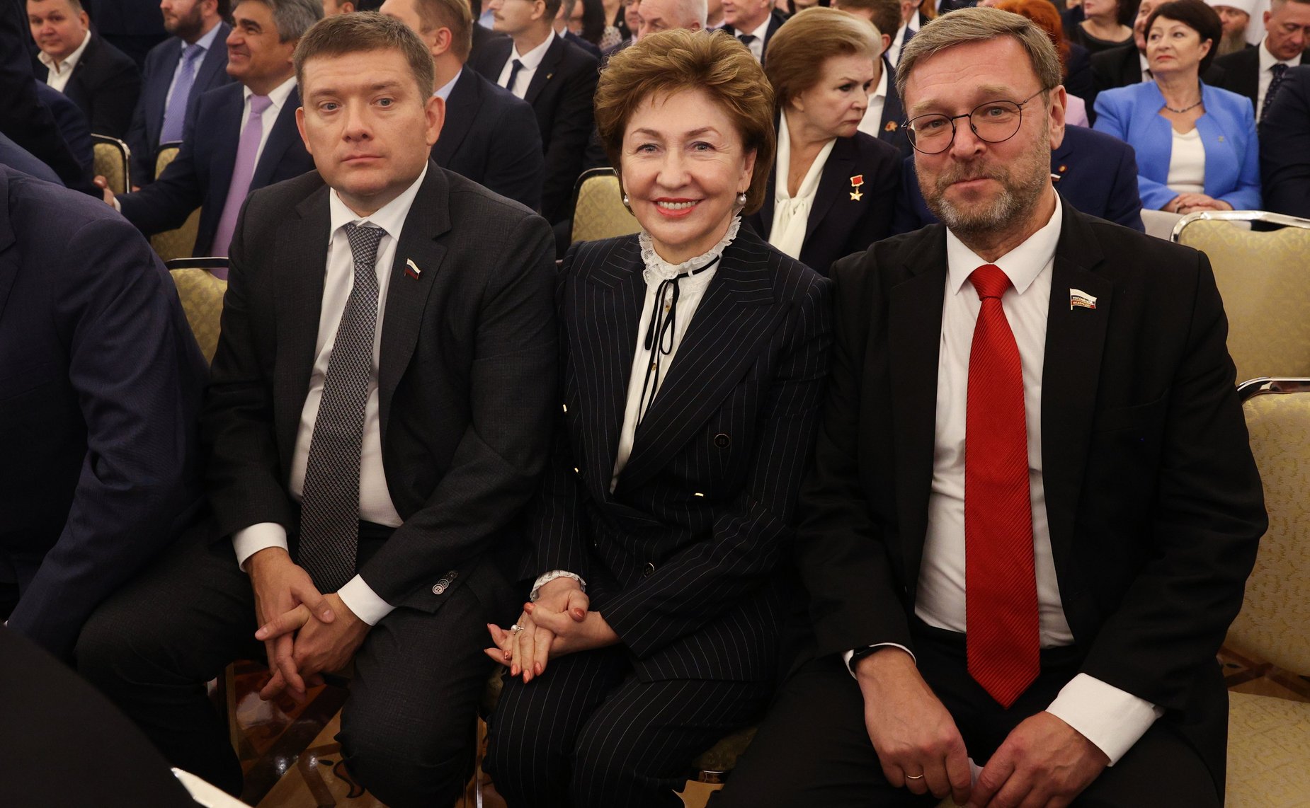 Выступление Президента России Владимира Путина на церемонии подписания договоров о принятии ДНР, ЛНР, Запорожской и Херсонской областей в состав России