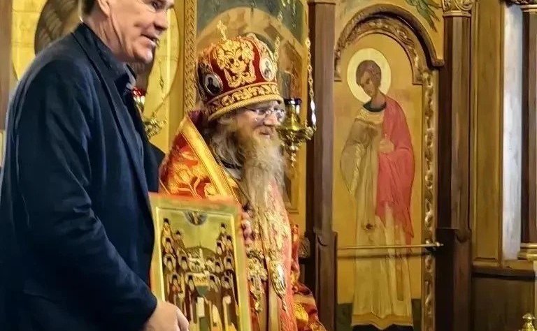 Александр Савин принял участие в освящении нового комплекса на Пафнутьевском источнике в Оптиной пустыни