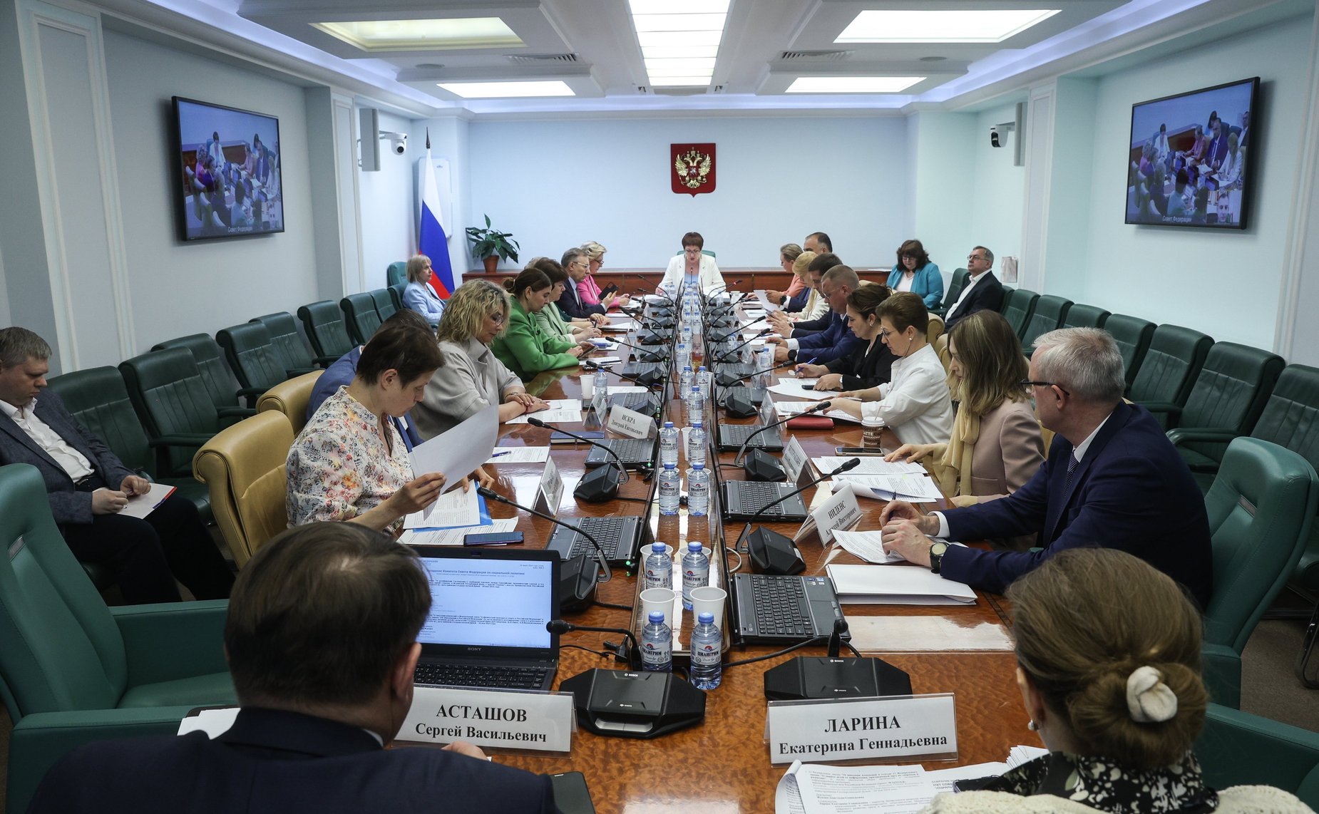 Заседание Комитета Совета Федерации по социальной политике