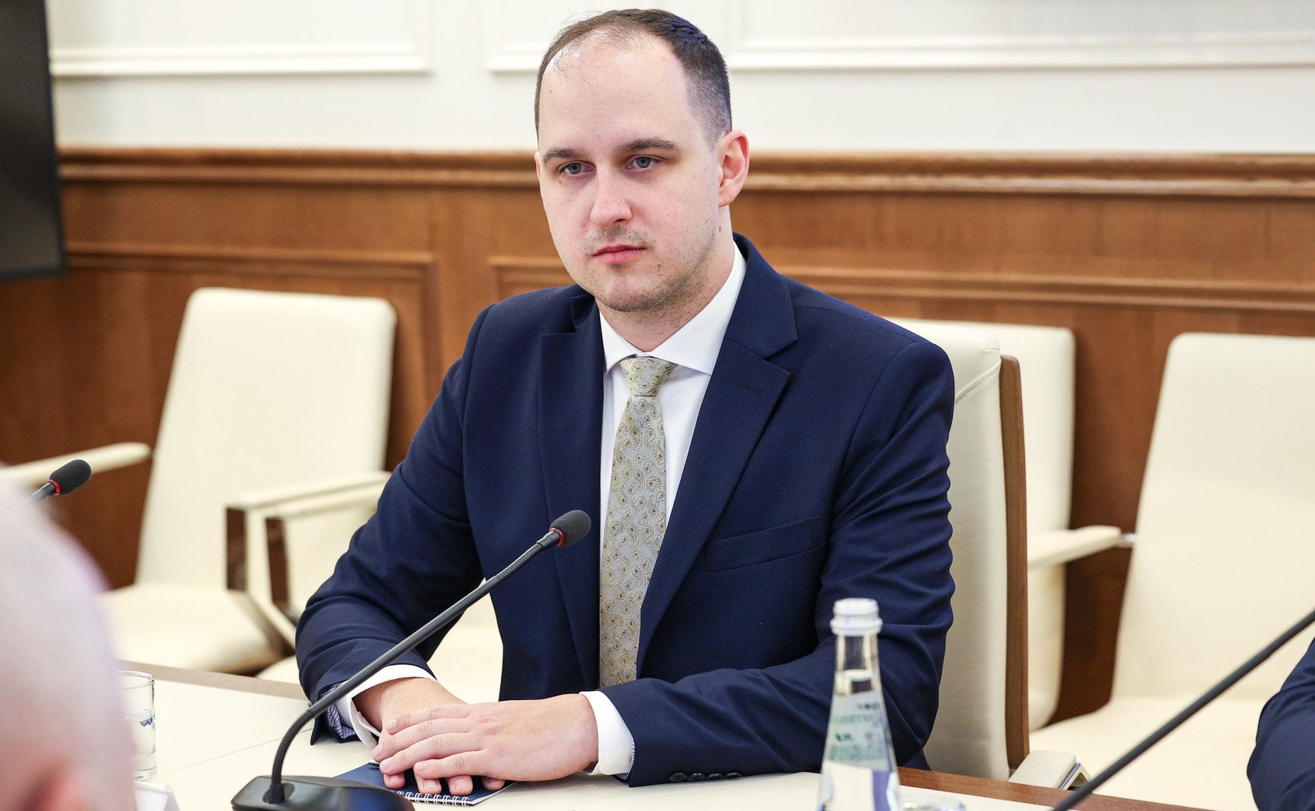 Встреча председателя Комитета Совета Федерации по обороне и безопасности Владимира Булавина с председателем Комитета по обороне и безопасности Национального совета Словацкой Республики