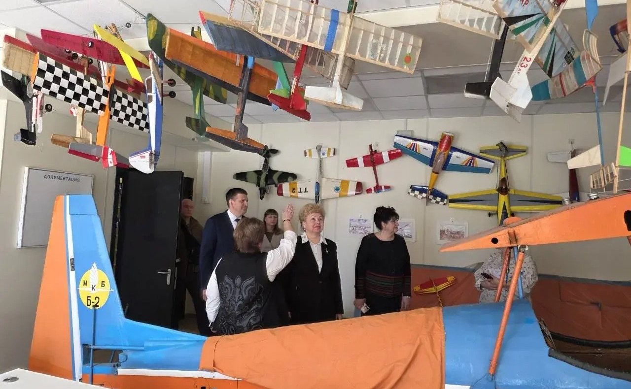 Ольга Бас посетила Луганский учебно-воспитательный комплекс имени летчика-космонавта Г.Т. Берегового