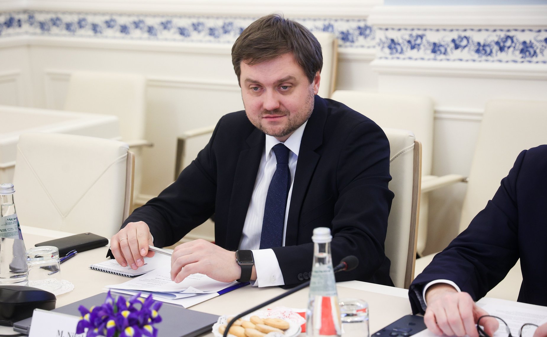 Встреча Михаила Борщева с Чрезвычайным и Полномочным Послом Алжирской Народной Демократической Республики в Российской Федерации