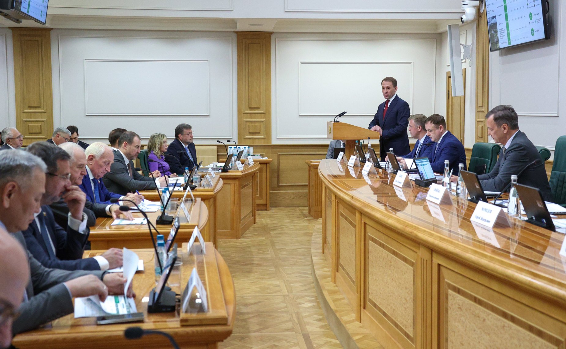 Парламентские слушания Комитета Совета Федерации по аграрно-продовольственной политике и природопользованию «О ходе реализации национального проекта «Экологическое благополучие»»