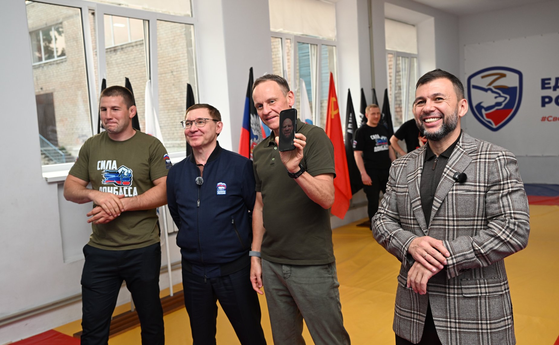 Рабочая поездка первого заместителя Председателя Совета Федерации Владимира Якушева в Донецкую Народную Республику