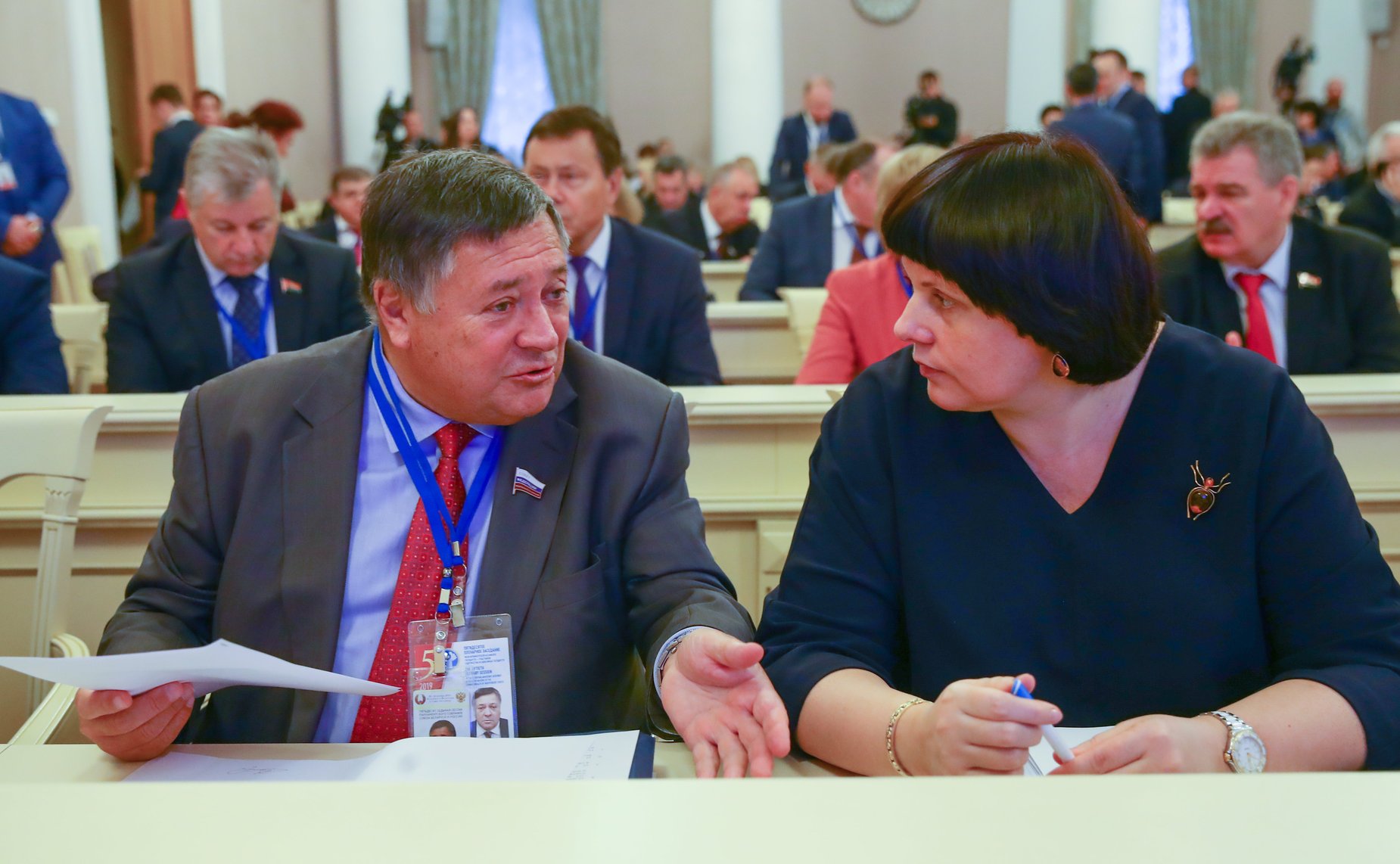 Сергей Калашников и Елена Афанасьева