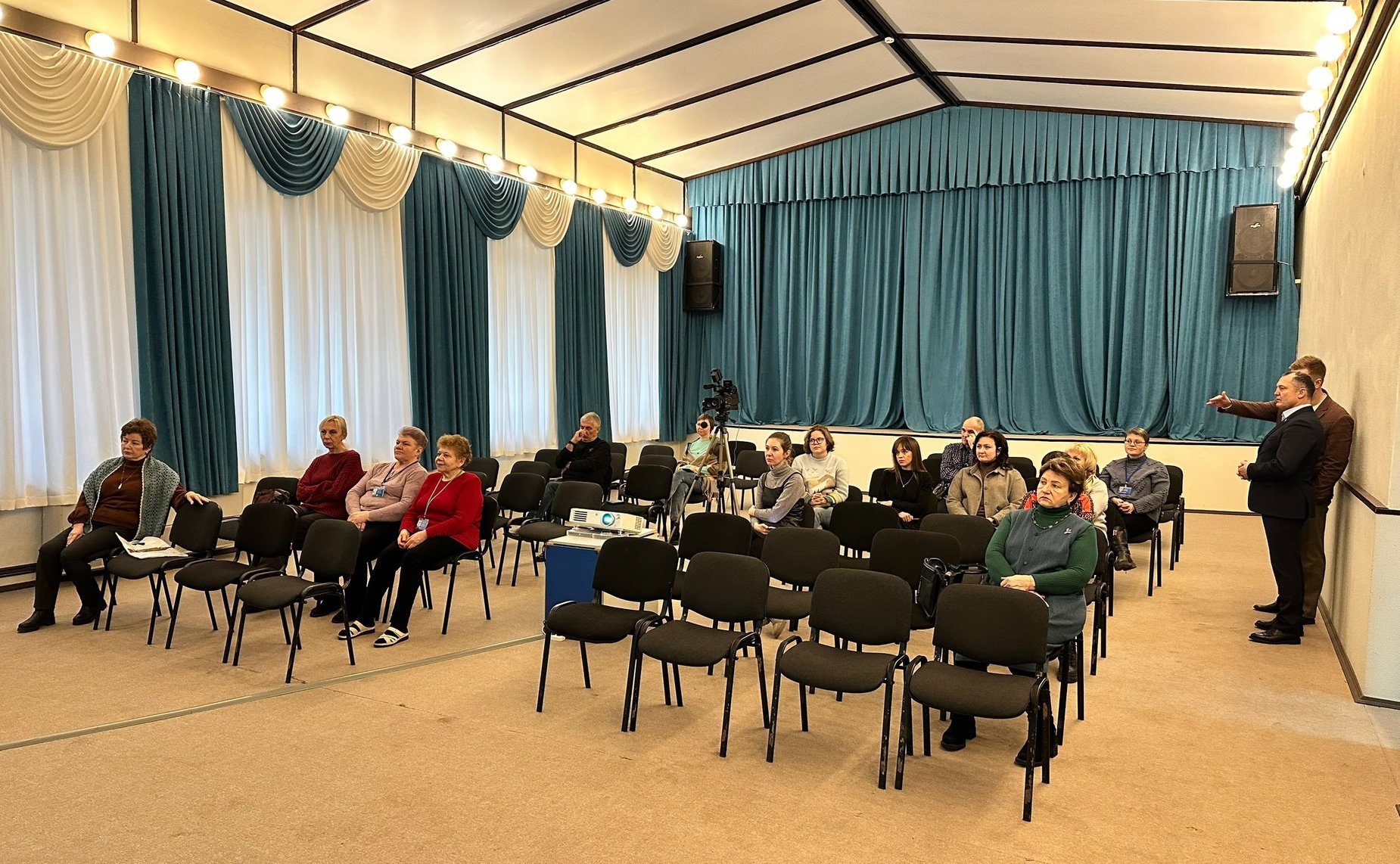 Игорь Мурог провел встречу с директором Государственного музея-заповедника С.А. Есенина Вячеславом Журавлевым и главой администрации Рыбновского муниципального района Рязанской области Еленой Минковой