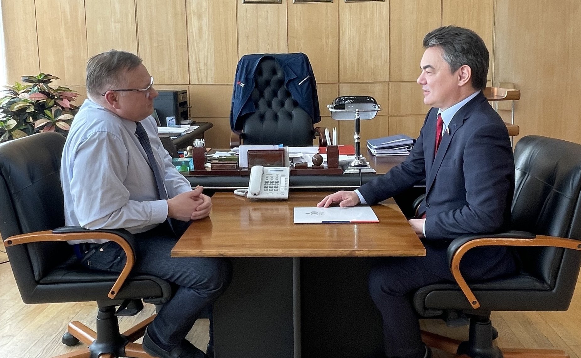 Ирек Ялалов посетил «ОДК-Уфимское моторостроительное производственное объединение», которое входит в Объединенную двигателестроительную корпорацию Ростеха