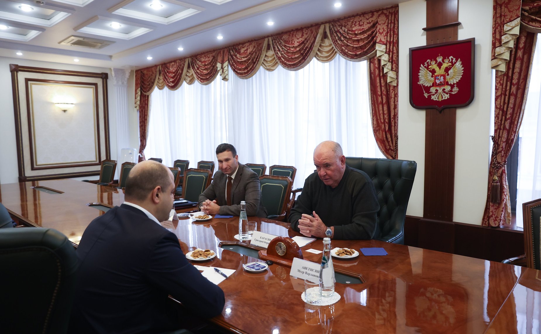 Григорий Карасин провел встречу с руководителем армянского общественно-политического движения