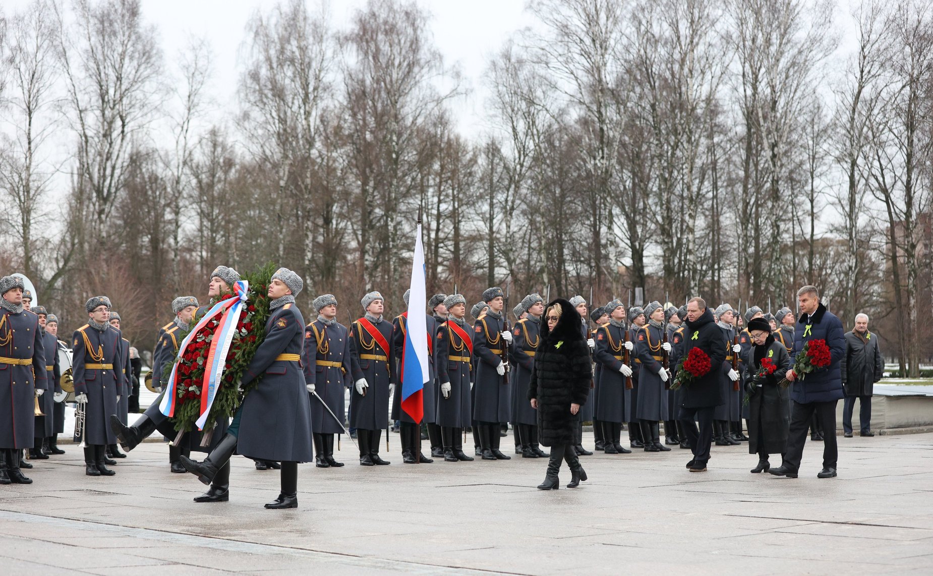 Валентина Матвиенко приняла участие в мероприятиях, посвященных 79-й годовщине полного освобождения Ленинграда от фашистской блокады