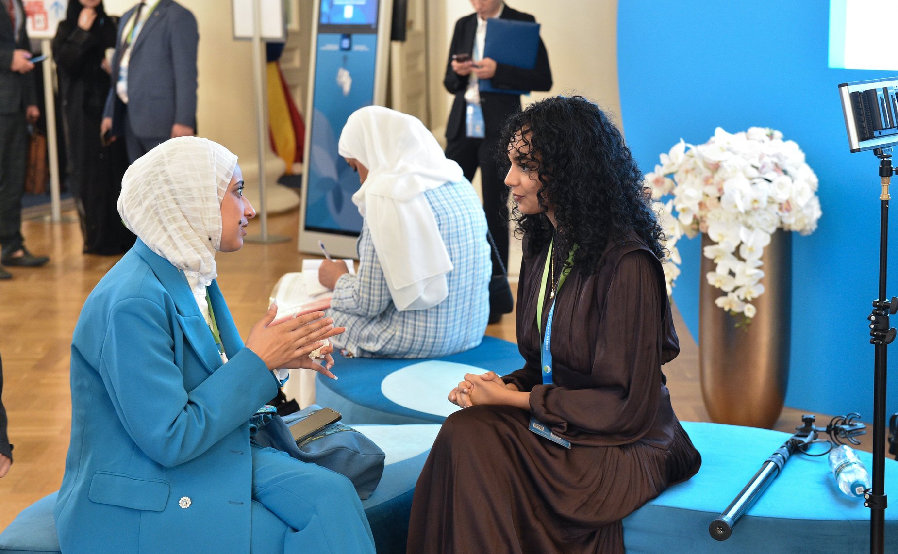 Валентина Матвиенко посетила Деловой центр четвертого Евразийского женского форума