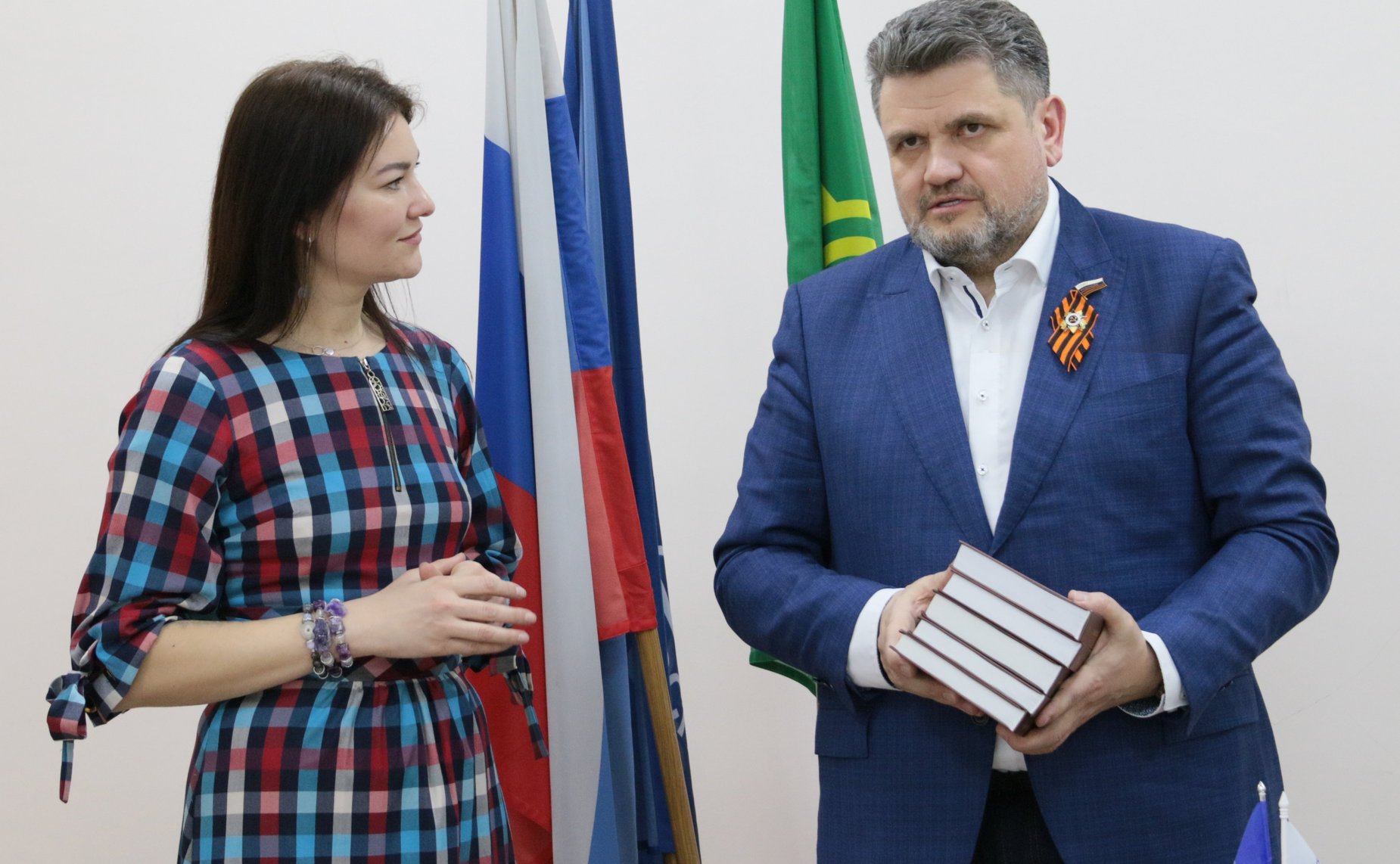 Александр Жуков принял участие в открытии первой в Хакасии «Парты открытий Русского географического общества»