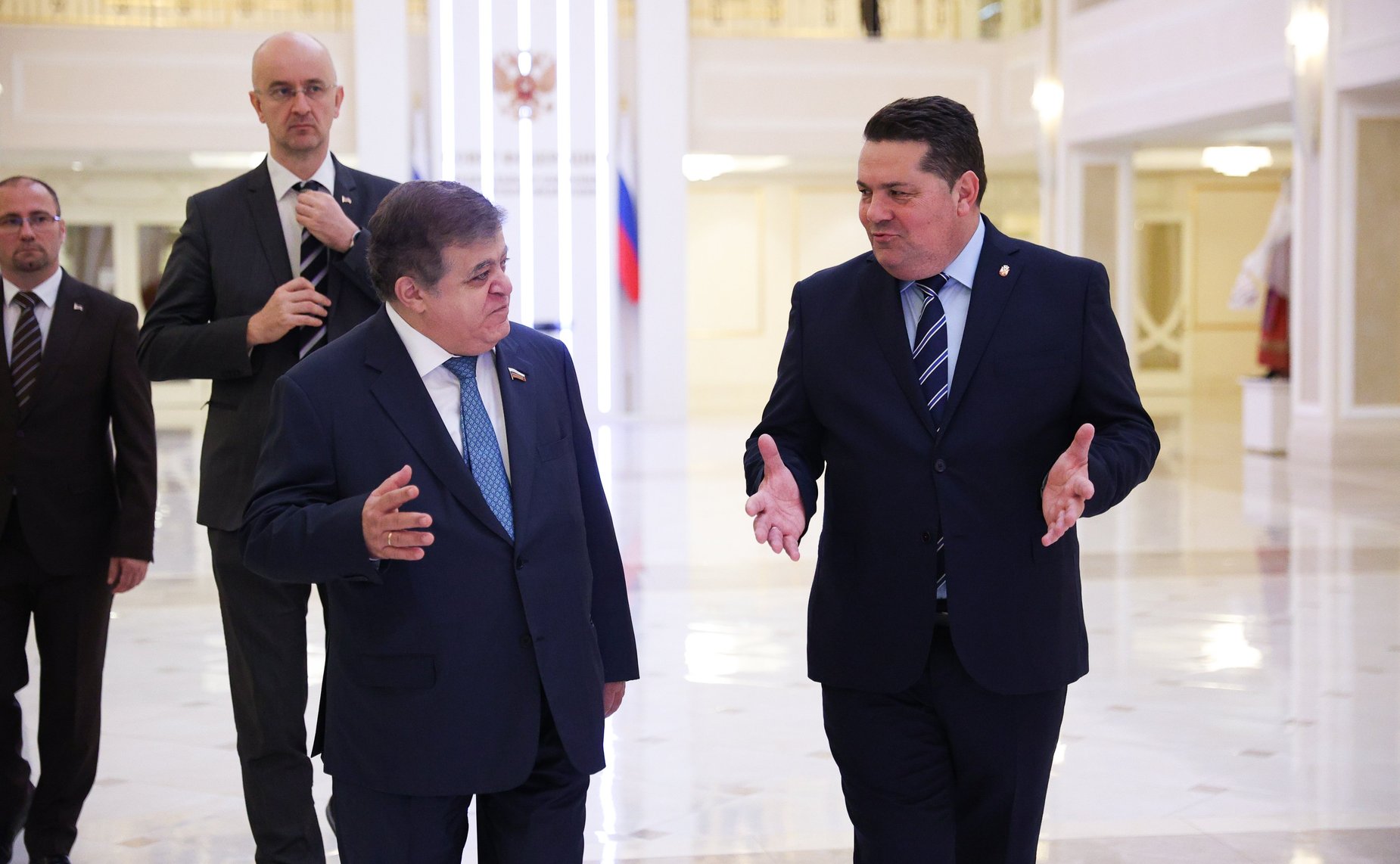 Встреча Председателя Совета Федерации Валентины Матвиенко с Председателем Народной скупщины Республики Сербской (Босния и Герцеговина) Ненадом Стевандичем