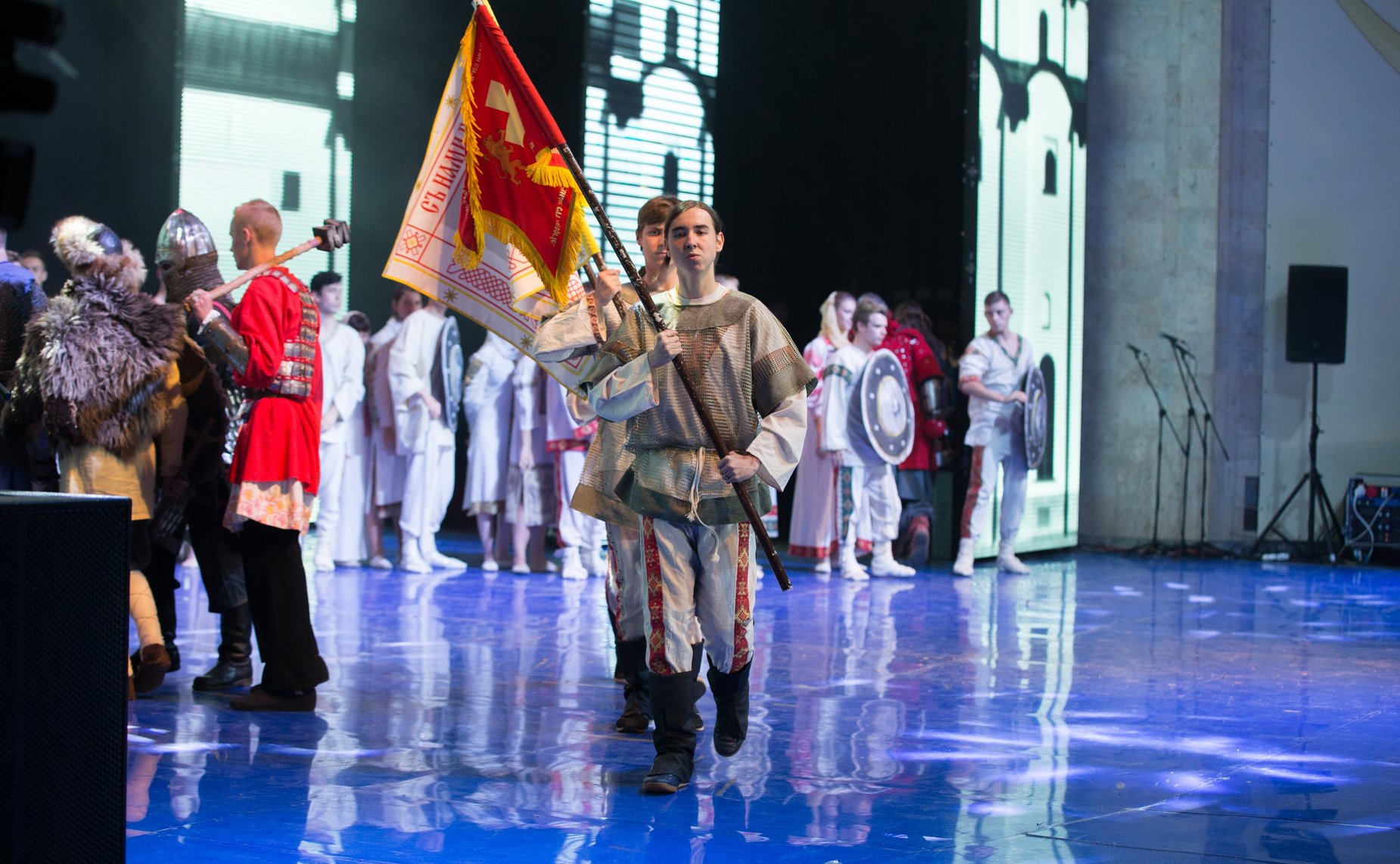 Церемония открытия Х Международного фестиваля «Великое русское слово» в Крыму