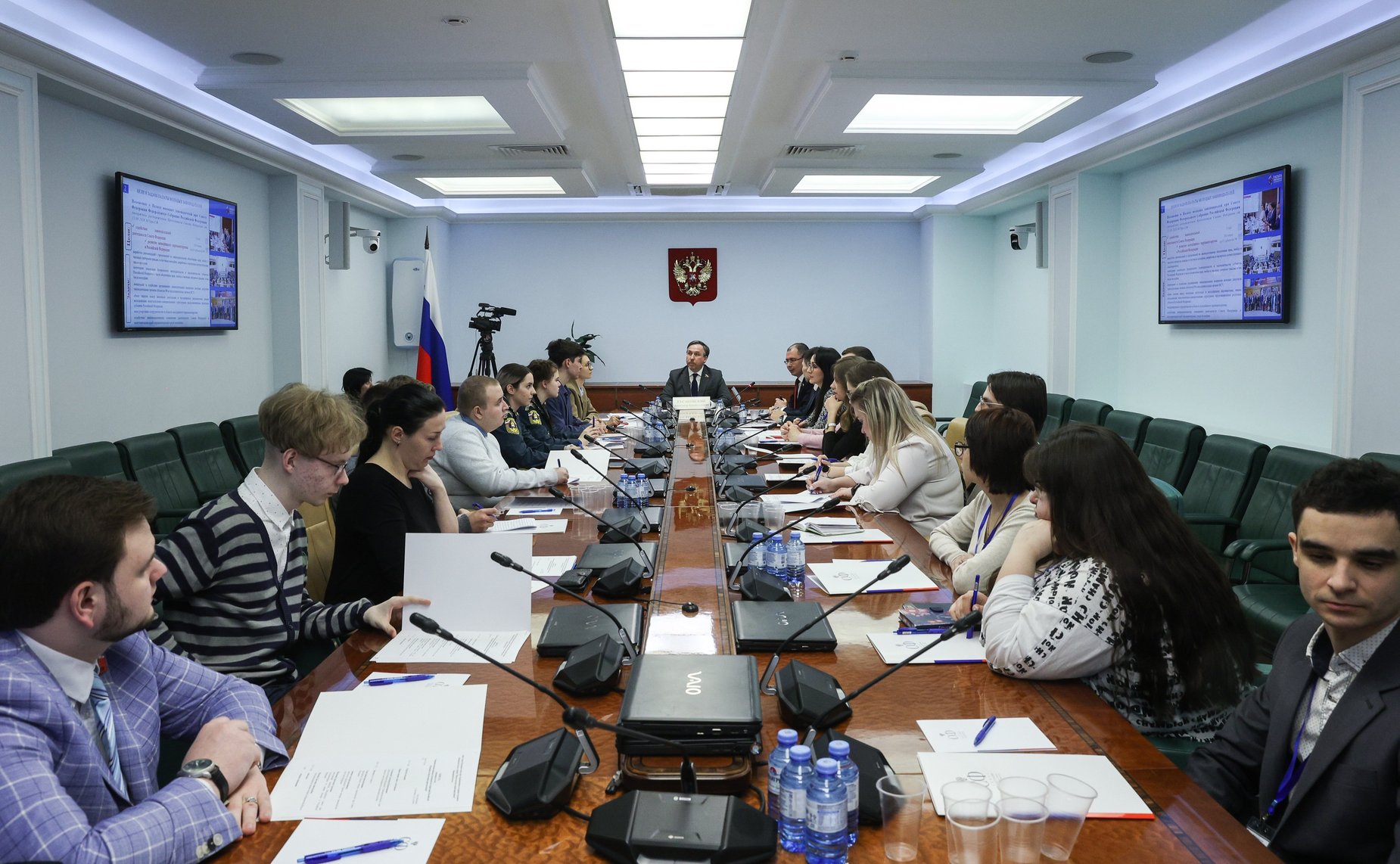Встреча Александра Гусаковского с членами Молодежного совета при Уполномоченном по правам человека в Ивановской области и с лидерами «Школы молодых правозащитников»