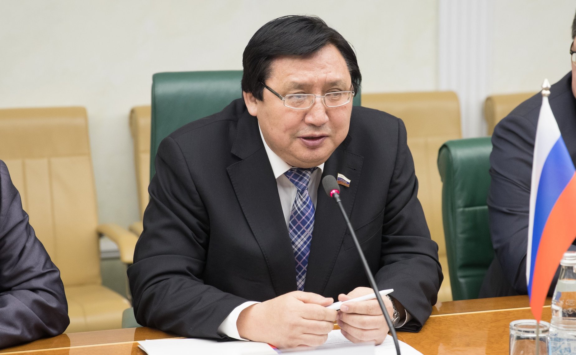 Встреча А. Акимова с Послом по особым поручениям Европейского союза по Арктике Мари-Энн Конинскс