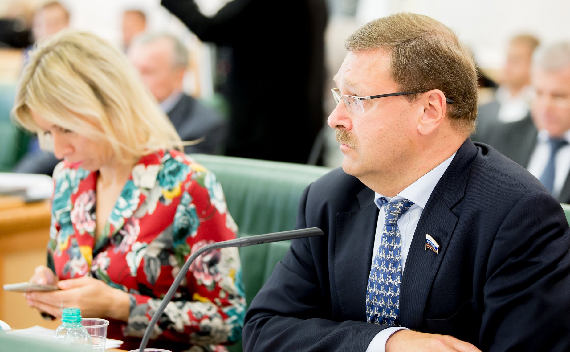 К. Косачев Заседание Организационного комитета Евразийского женского форума