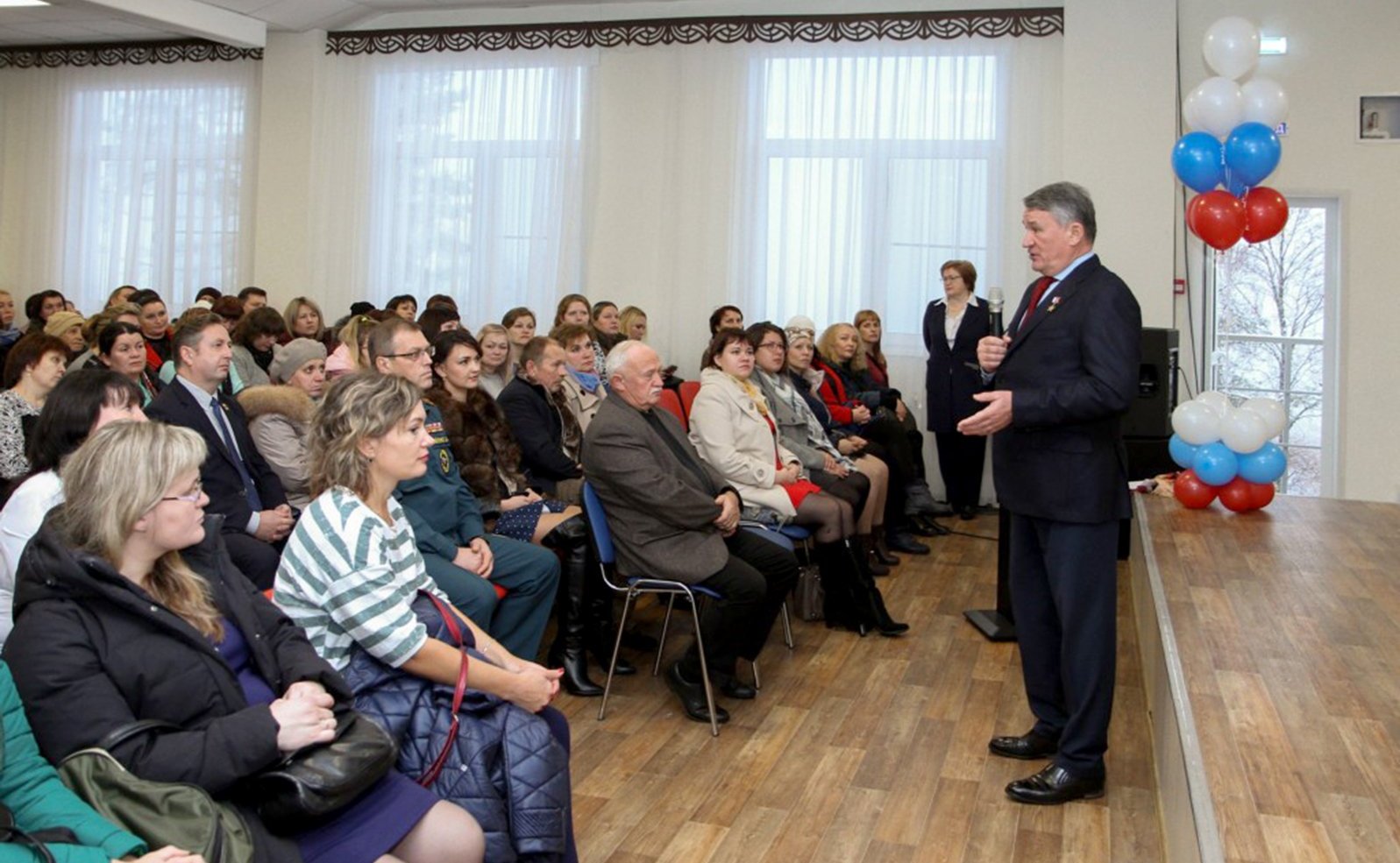 В школе центра «Корабелы Прионежья» впервые прошла торжественная церемония посвящения в кадеты