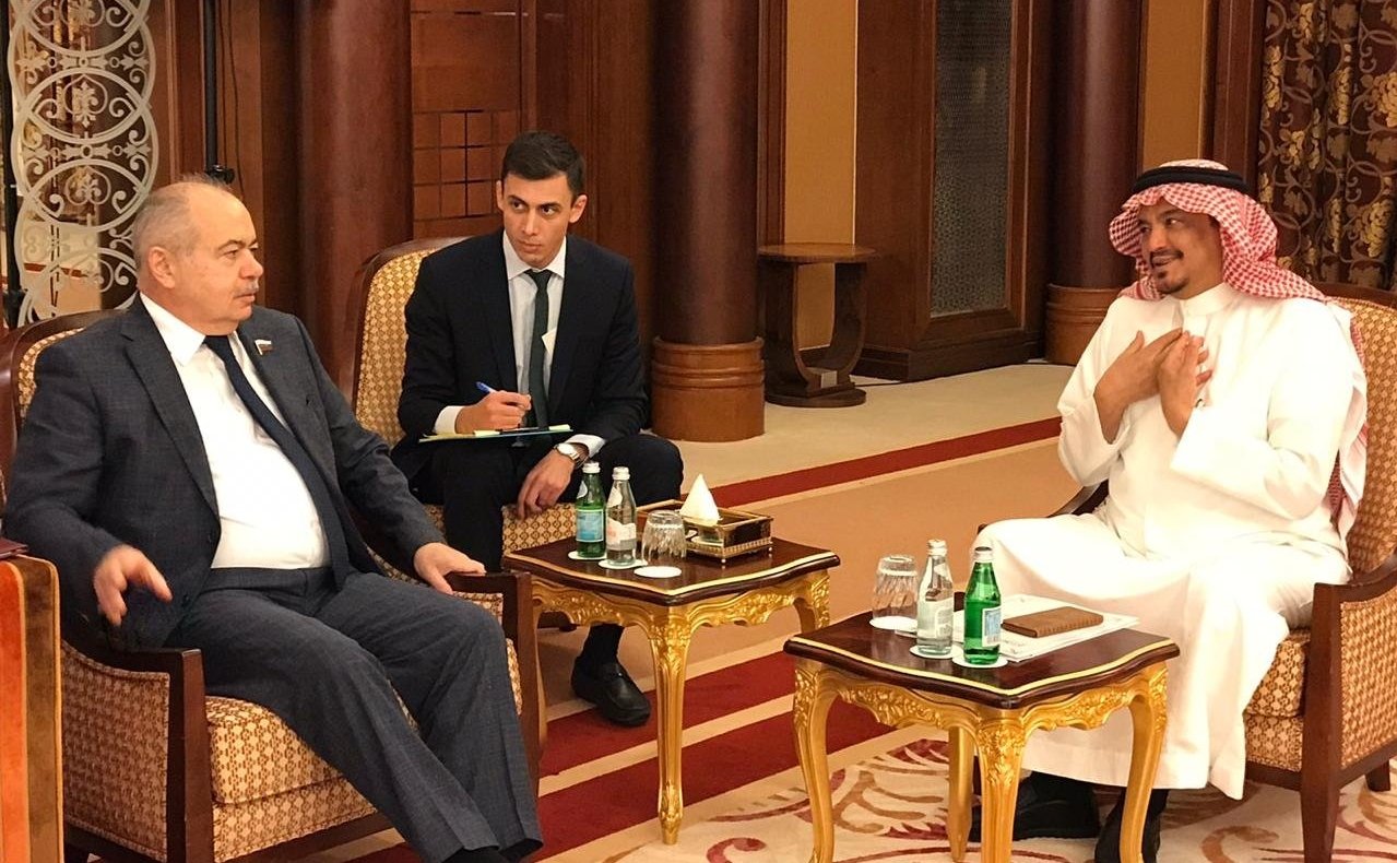 Визит делегации Совета Федерации во главе с заместителем Председателя СФ Ильясом Умахановым в Королевство Саудовская Аравия